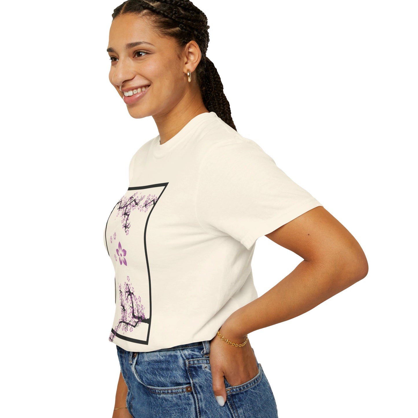 Purple Sakura t-shirt