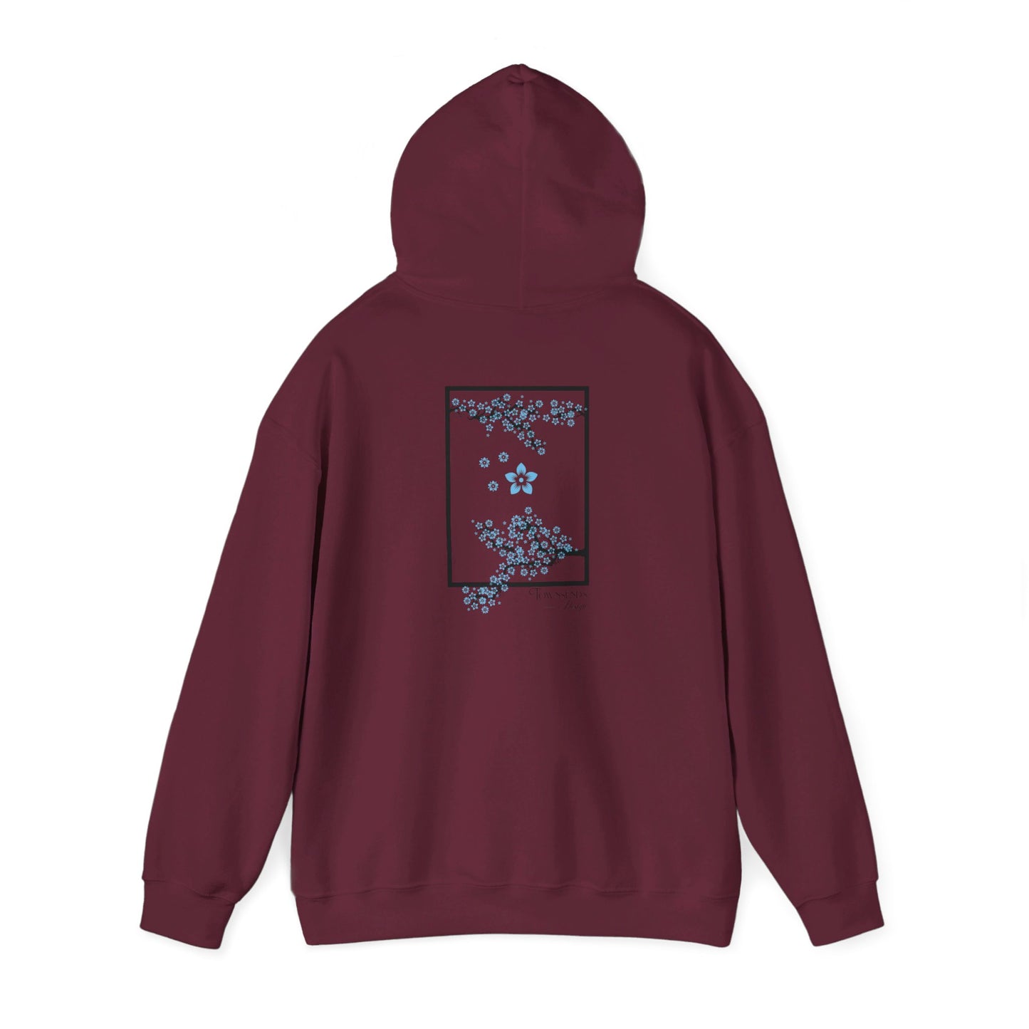 Blue Sakura hoodie