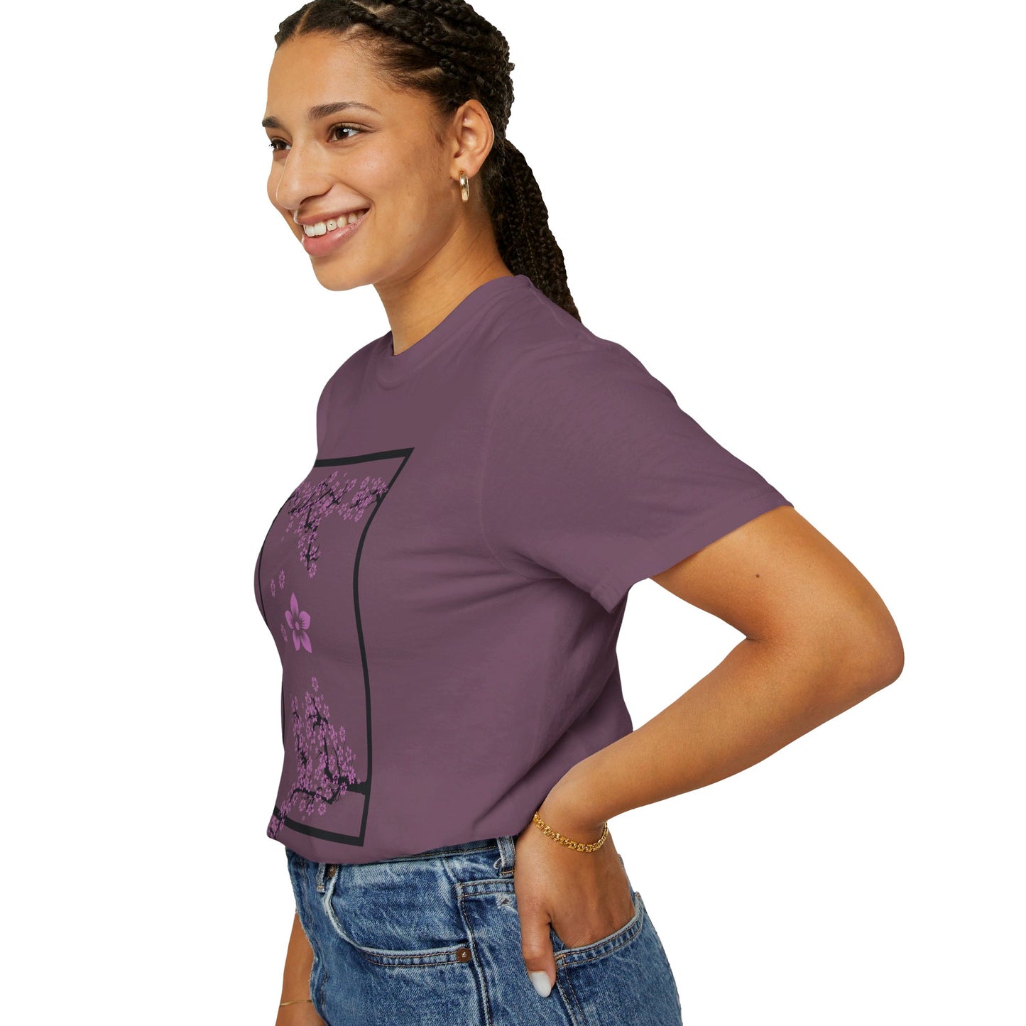 Purple Sakura t-shirt