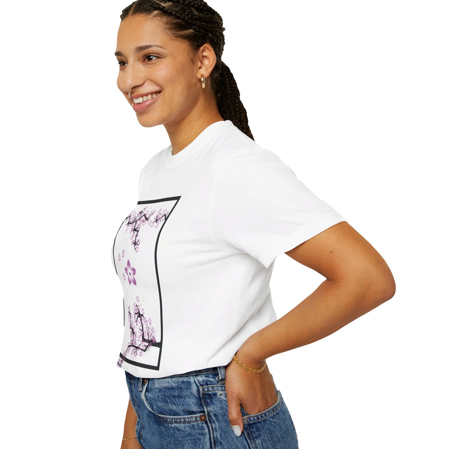 Purple Sakura t-shirt
