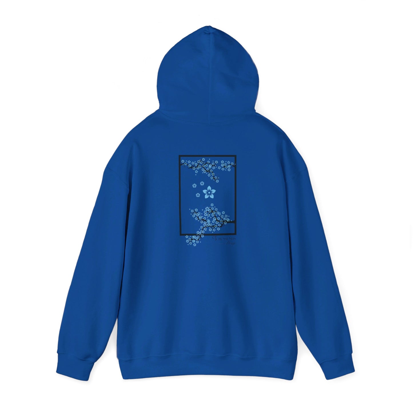 Blue Sakura hoodie