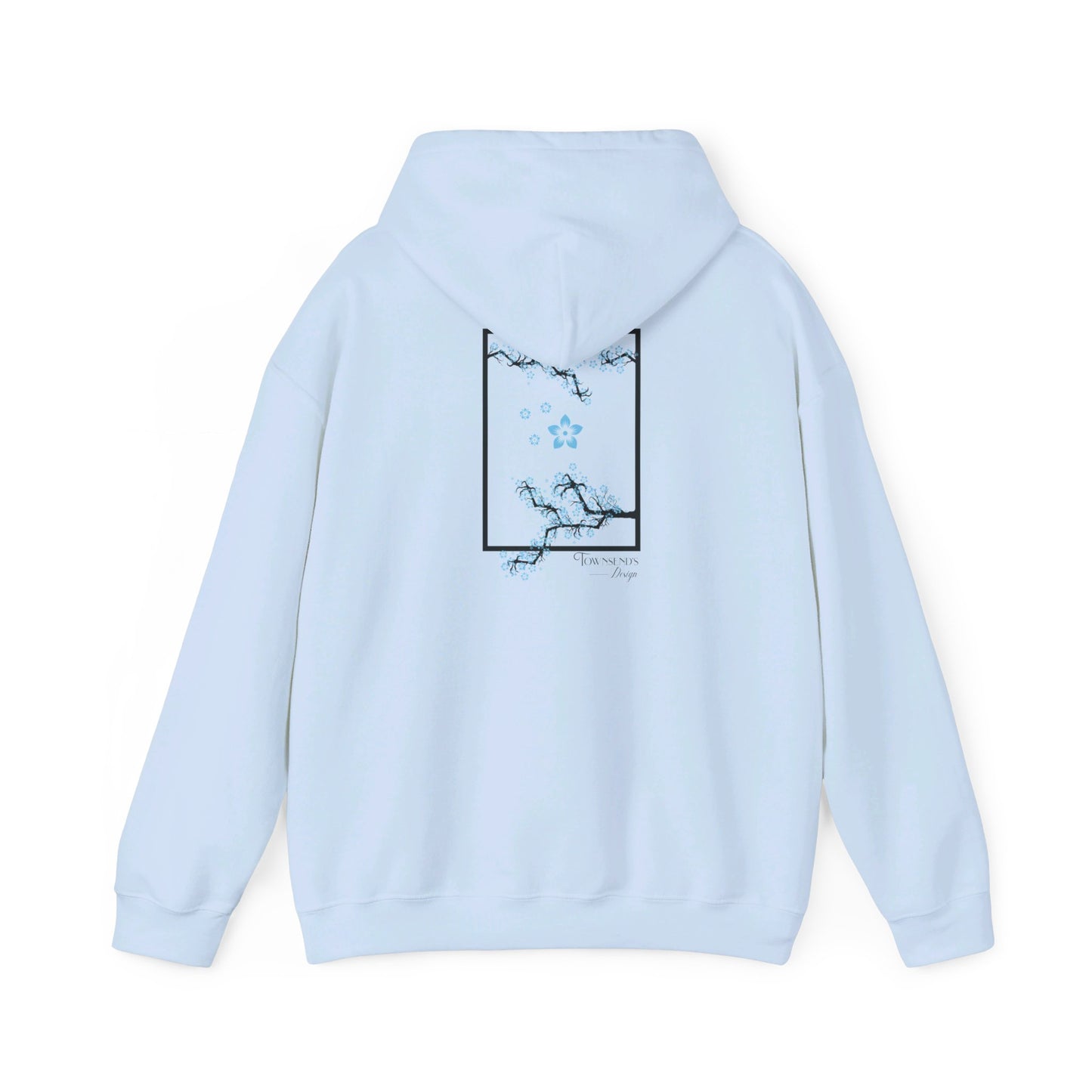 Blue Sakura hoodie