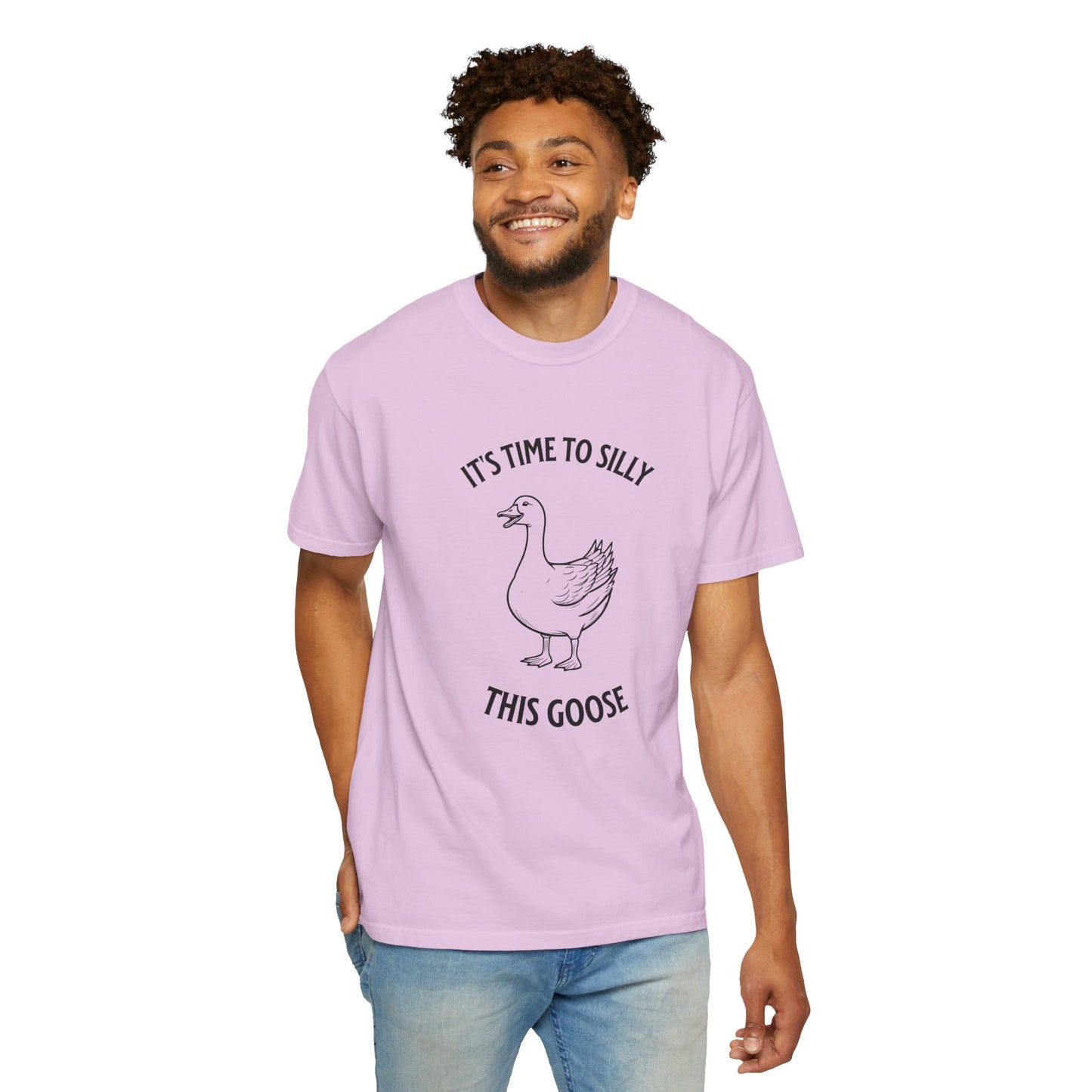 It's Time to Silly This Goose T-Shirt — Funny Goose Graphic Tee