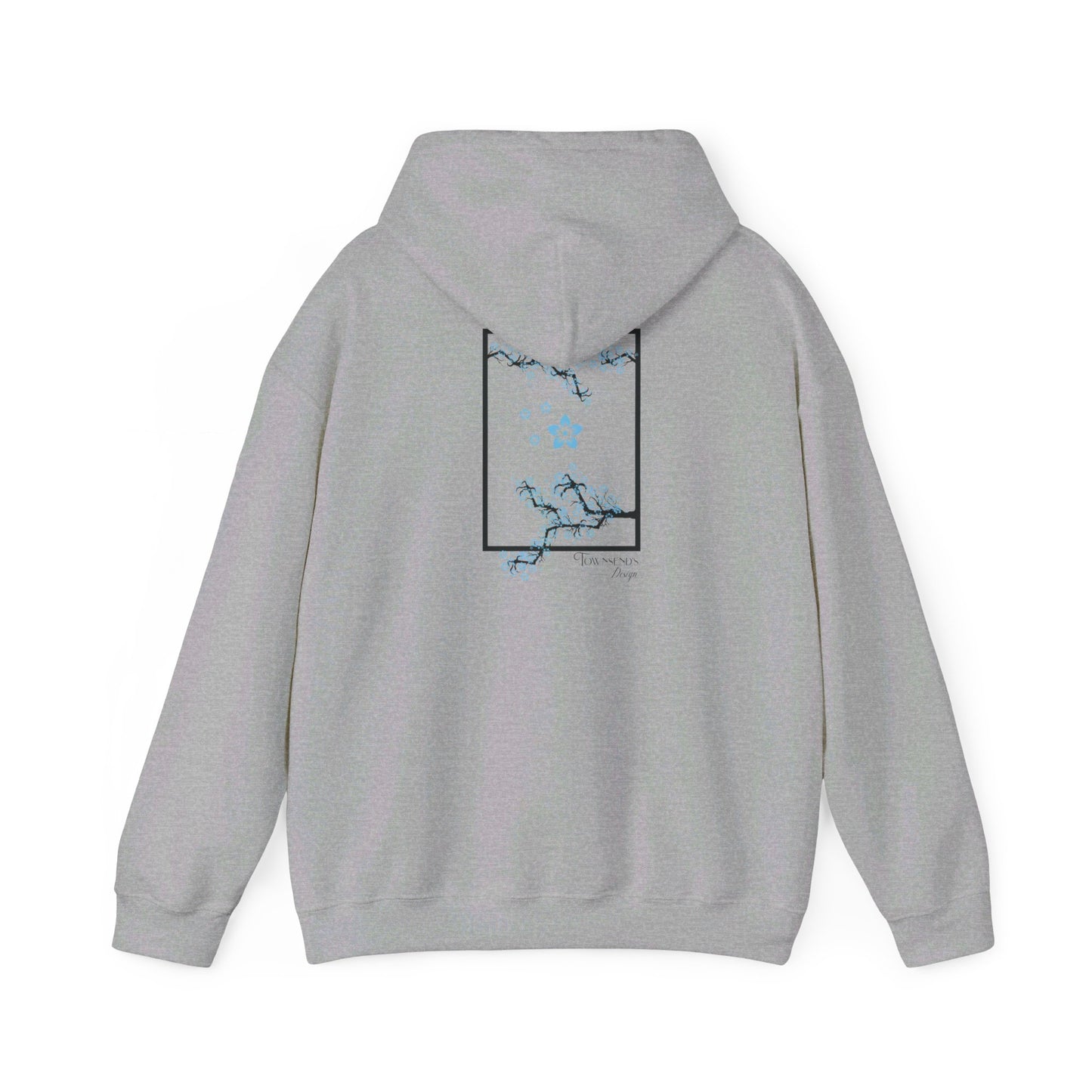 Blue Sakura hoodie