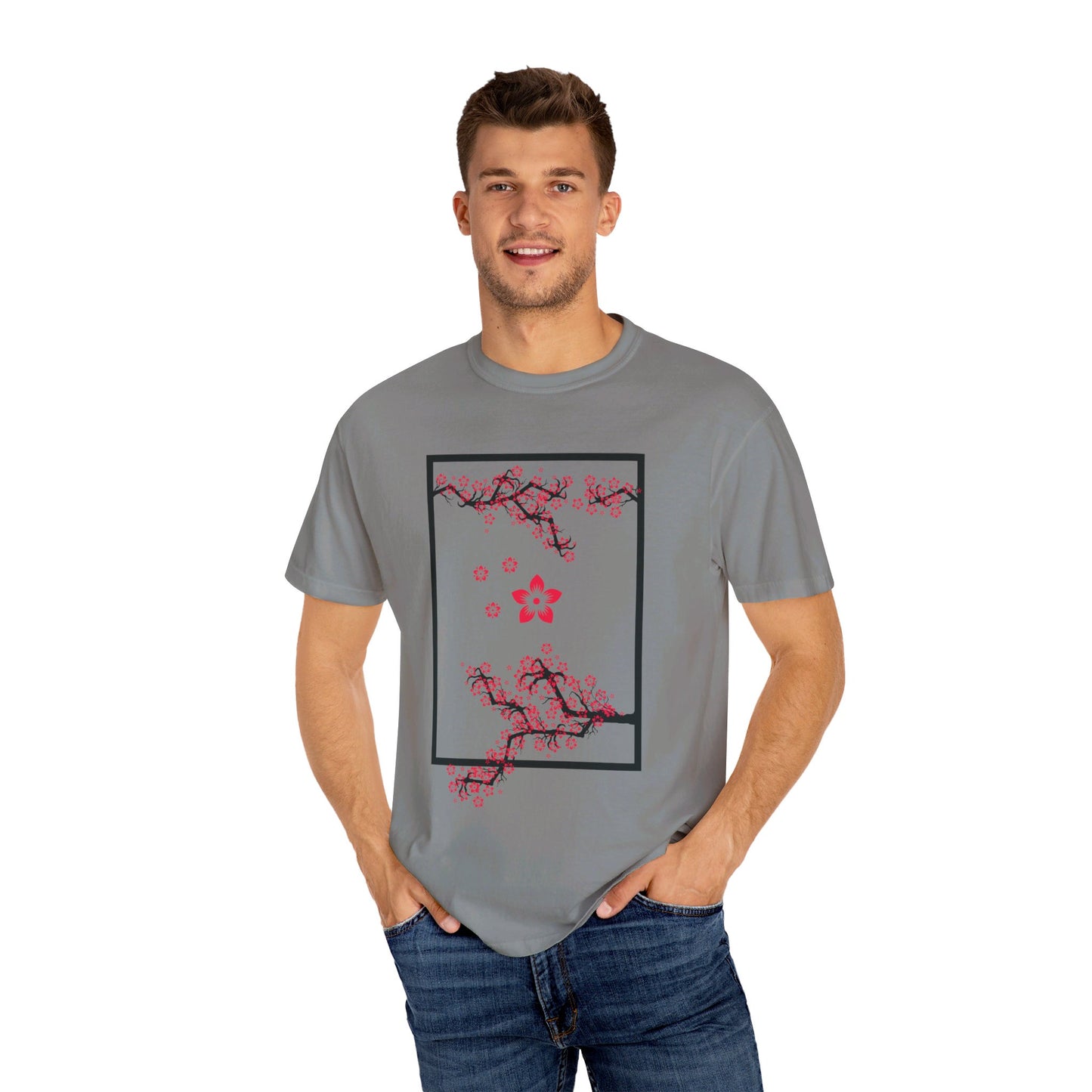 Red Sakura t-shirt