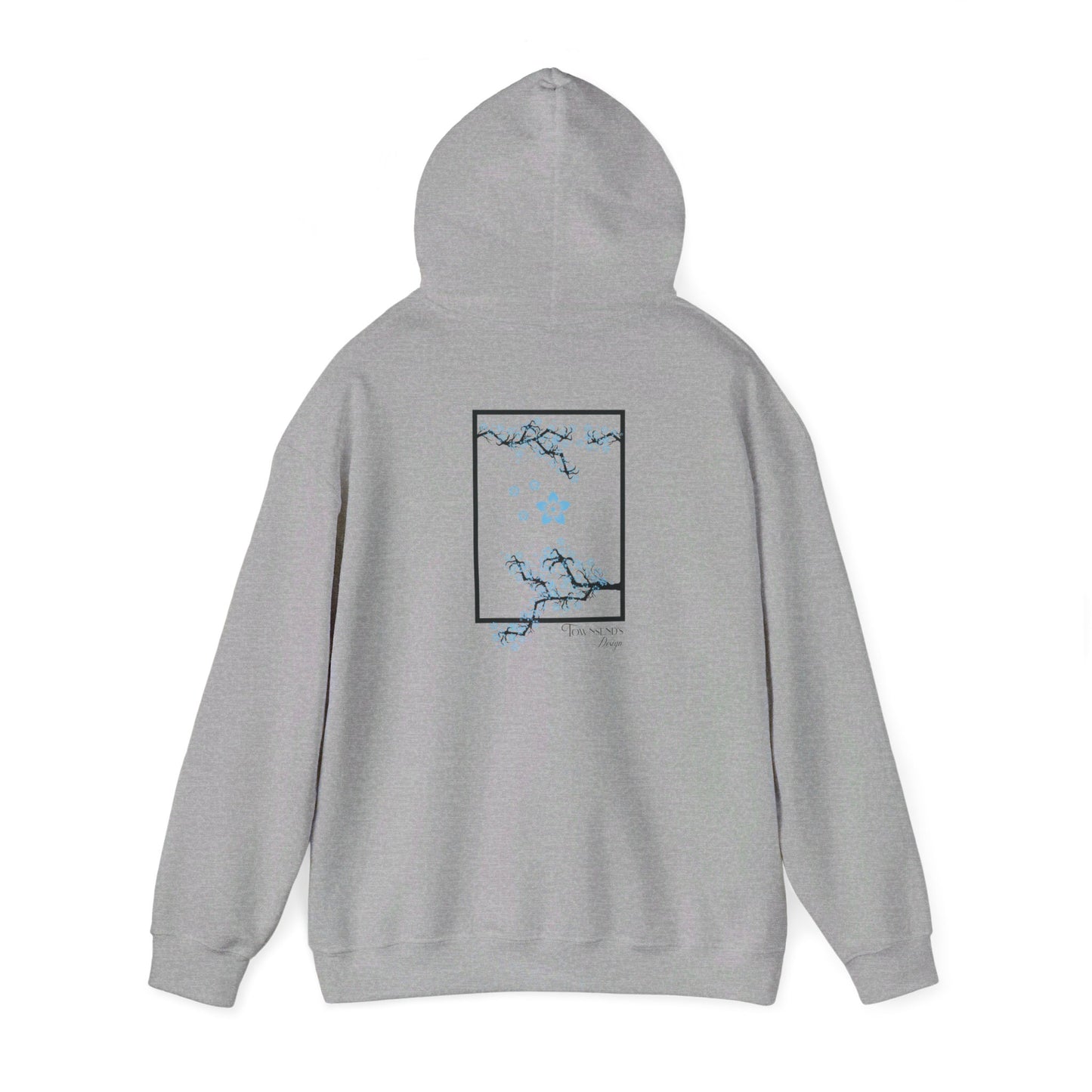 Blue Sakura hoodie