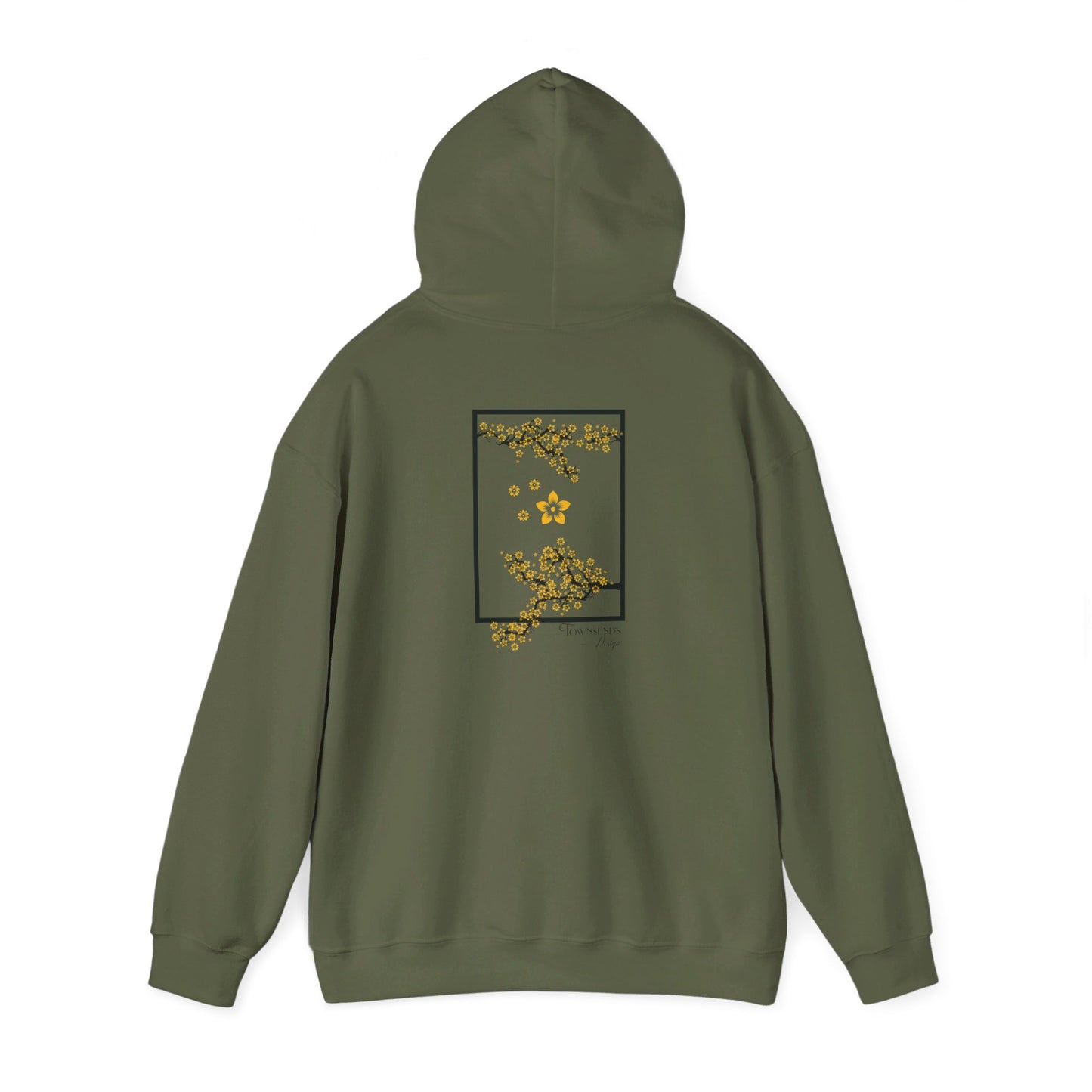 Gold Sakura hoodie