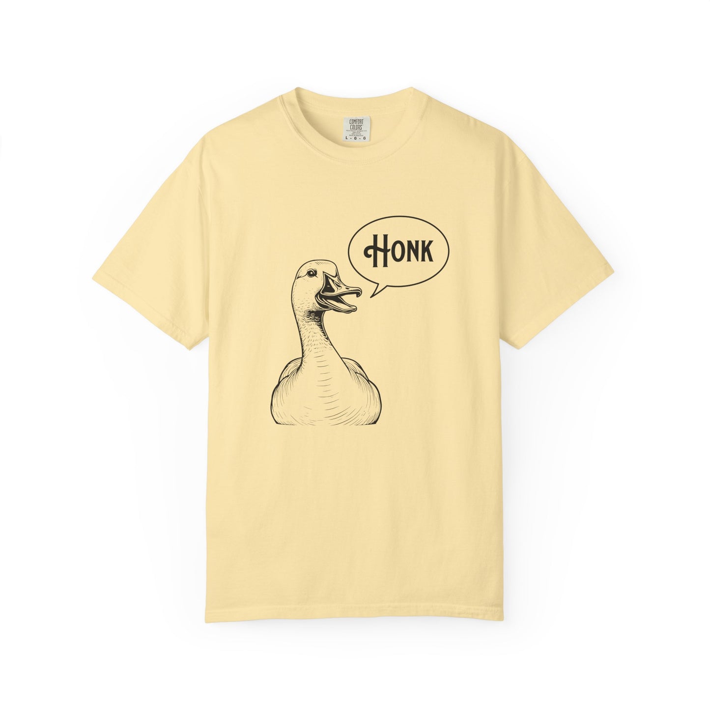 Honk Goose T‑Shirt — Vintage Sketch Duck Illustration Tee