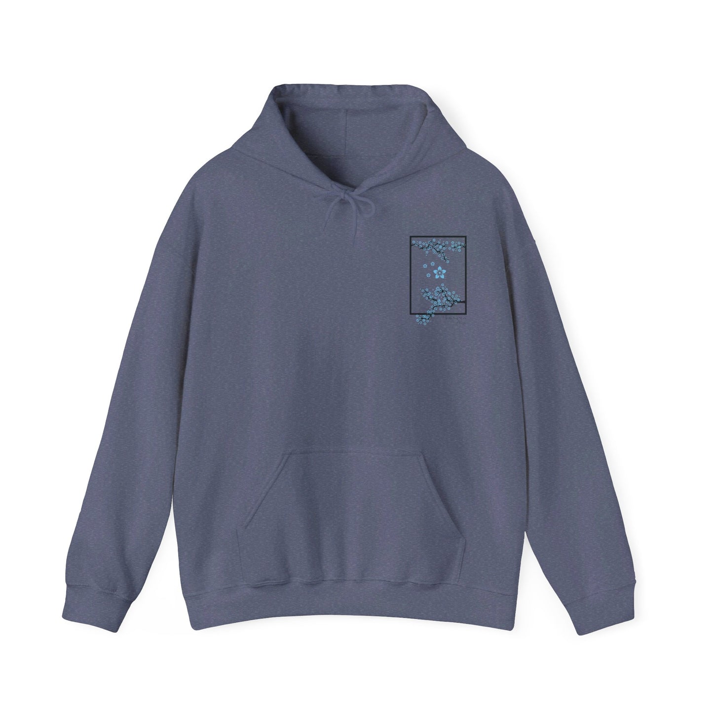 Blue Sakura hoodie