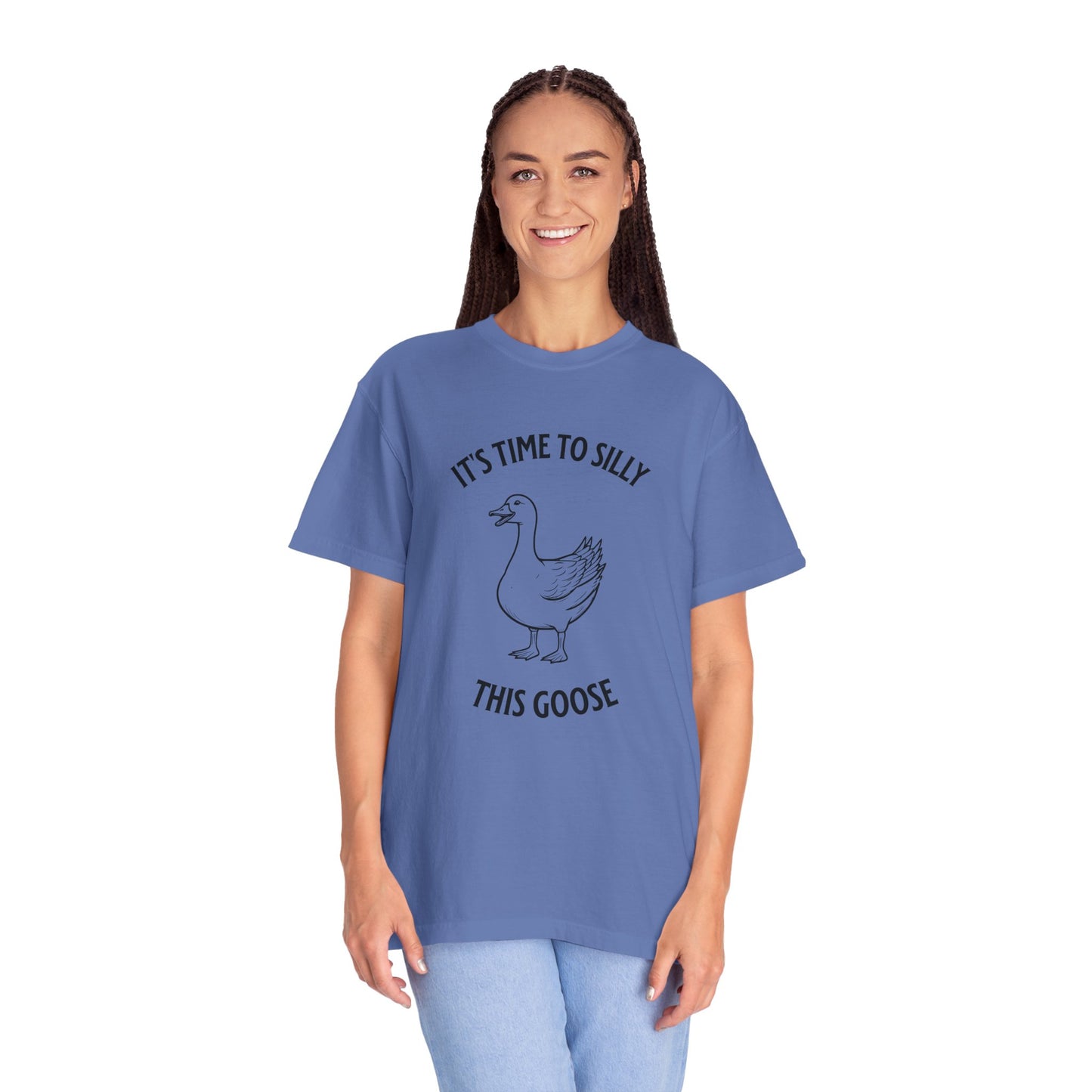 It's Time to Silly This Goose T-Shirt — Funny Goose Graphic Tee