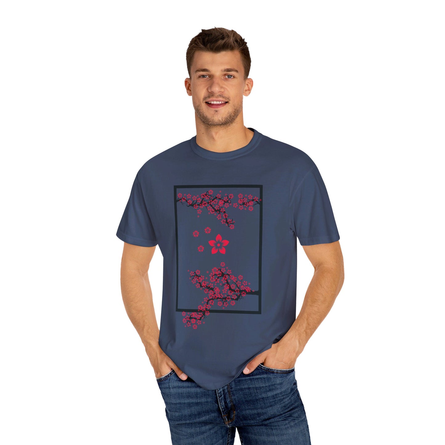 Red Sakura t-shirt