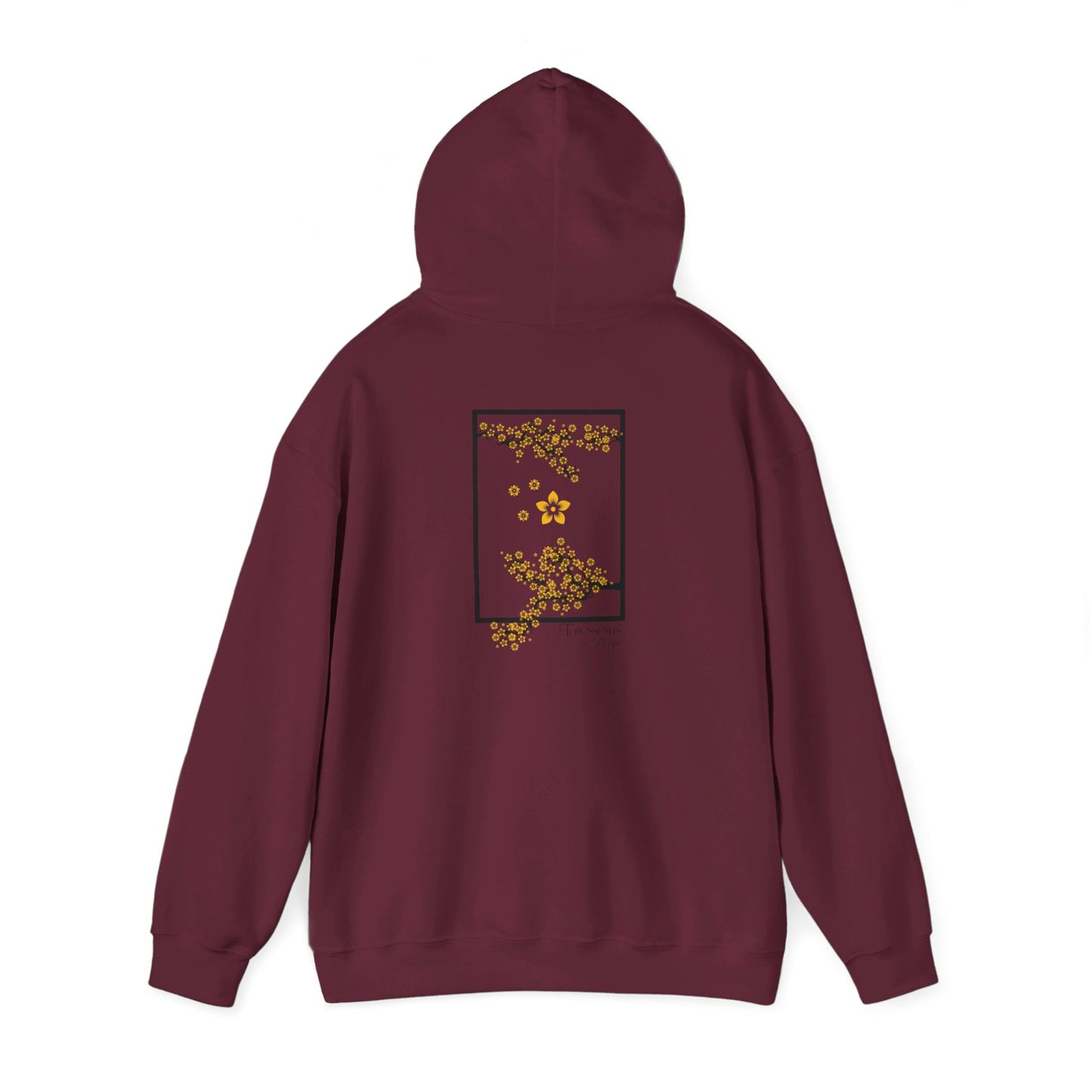 Gold Sakura hoodie