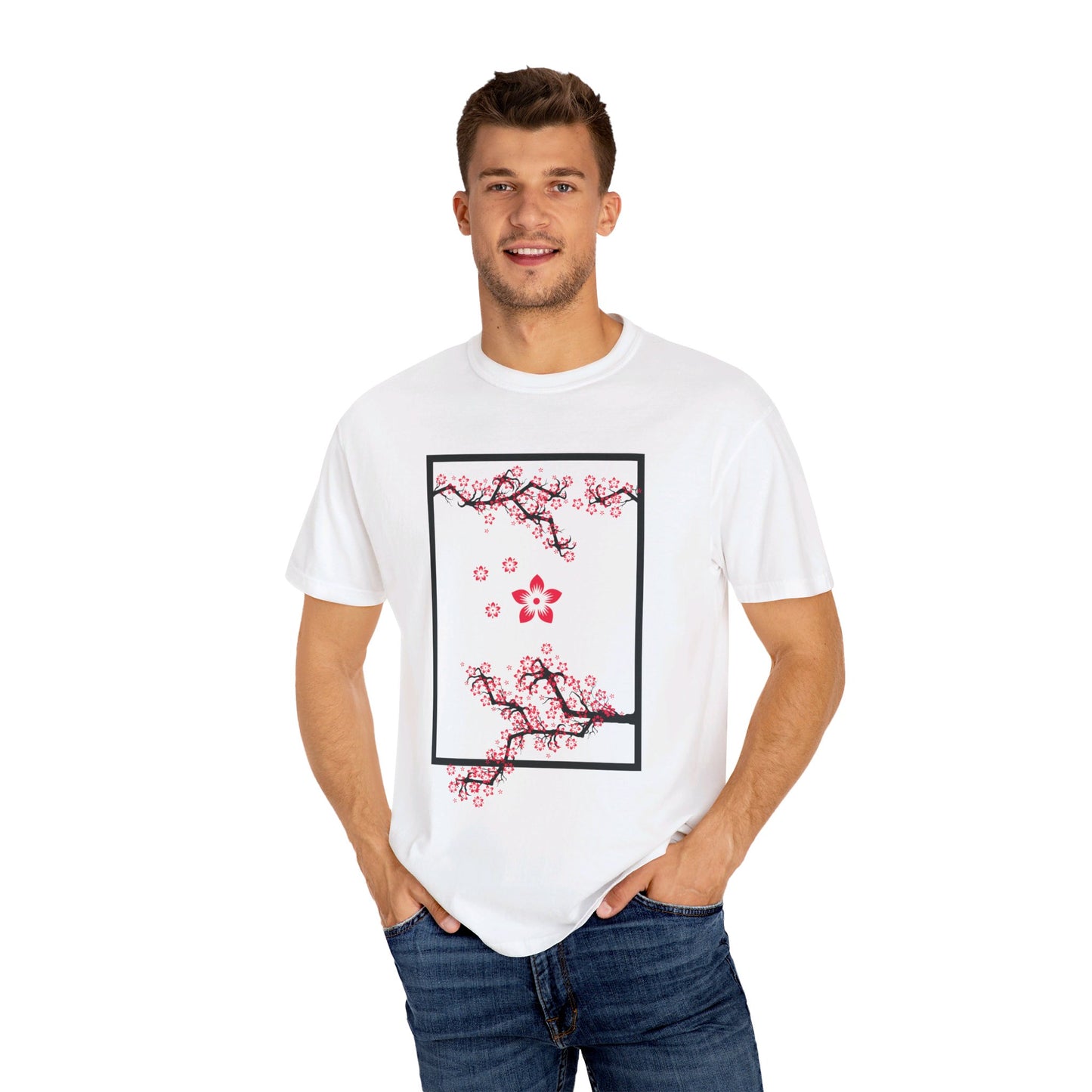 Red Sakura t-shirt