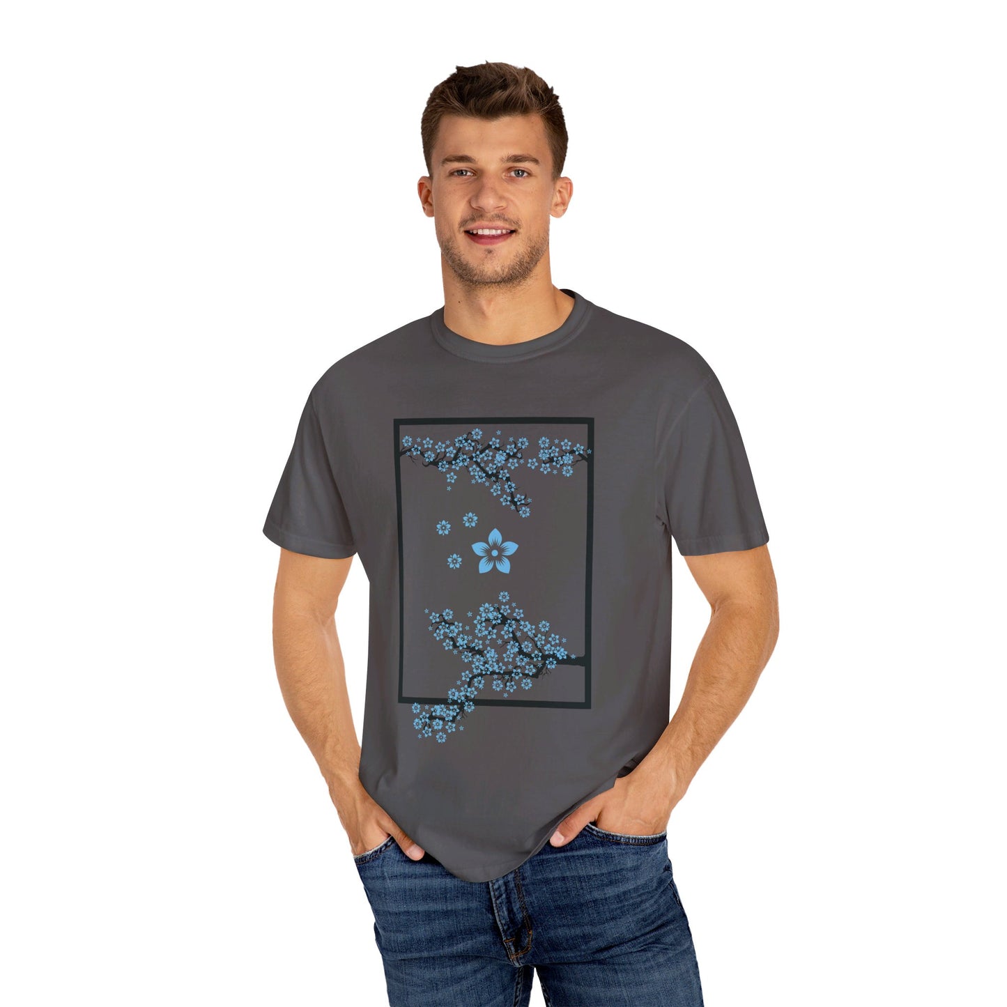 Blue Sakura t-shirt