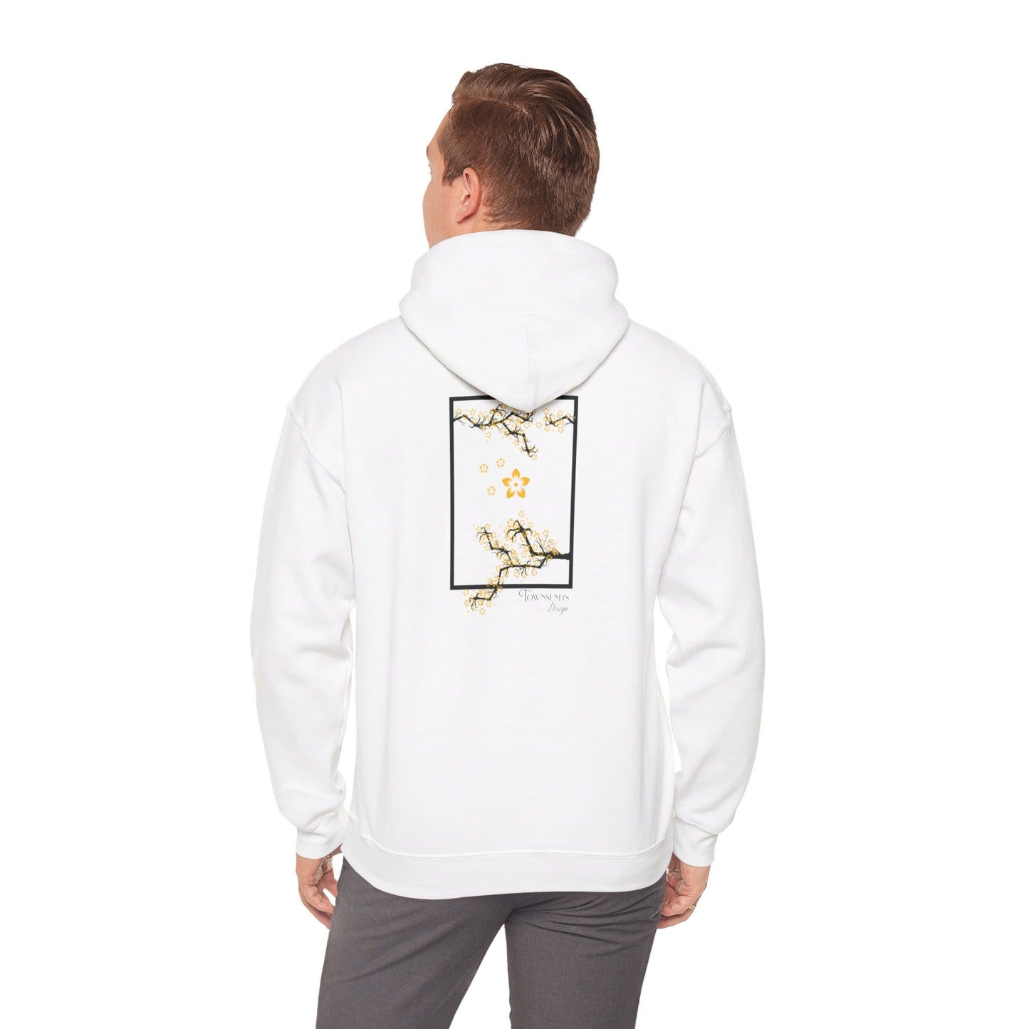 Gold Sakura hoodie