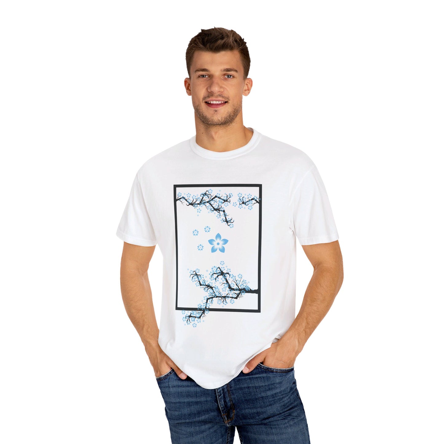 Blue Sakura t-shirt