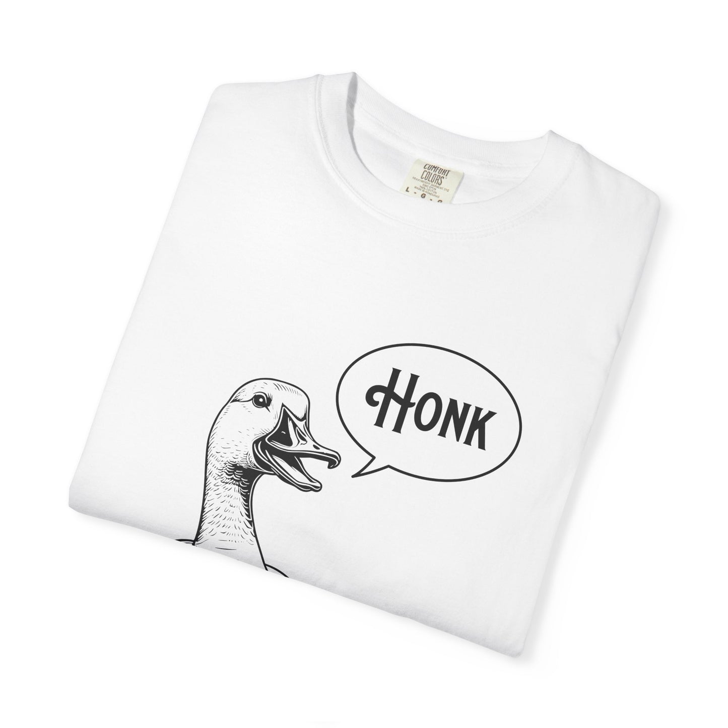 Honk Goose T‑Shirt — Vintage Sketch Duck Illustration Tee