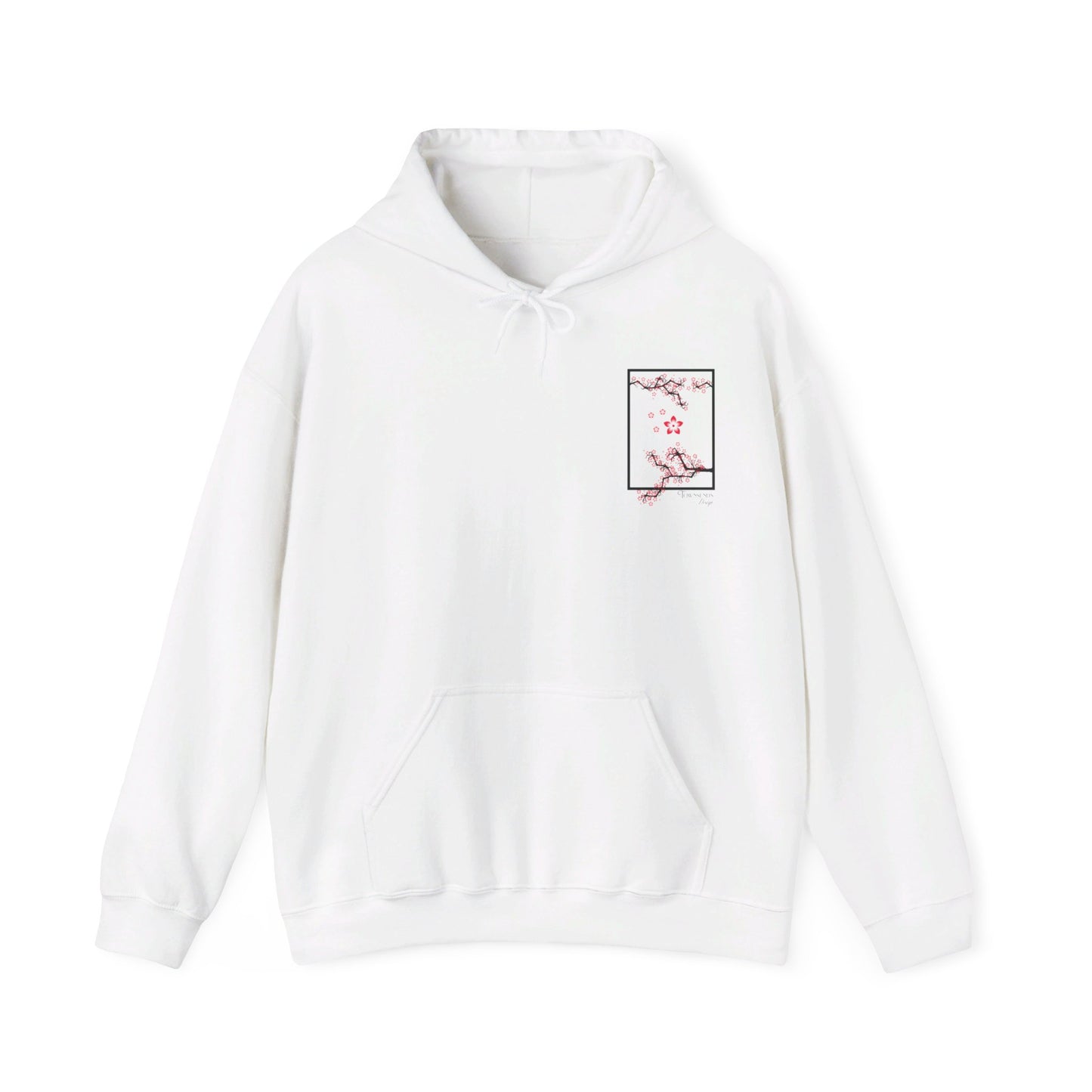 Red Sakura hoodie