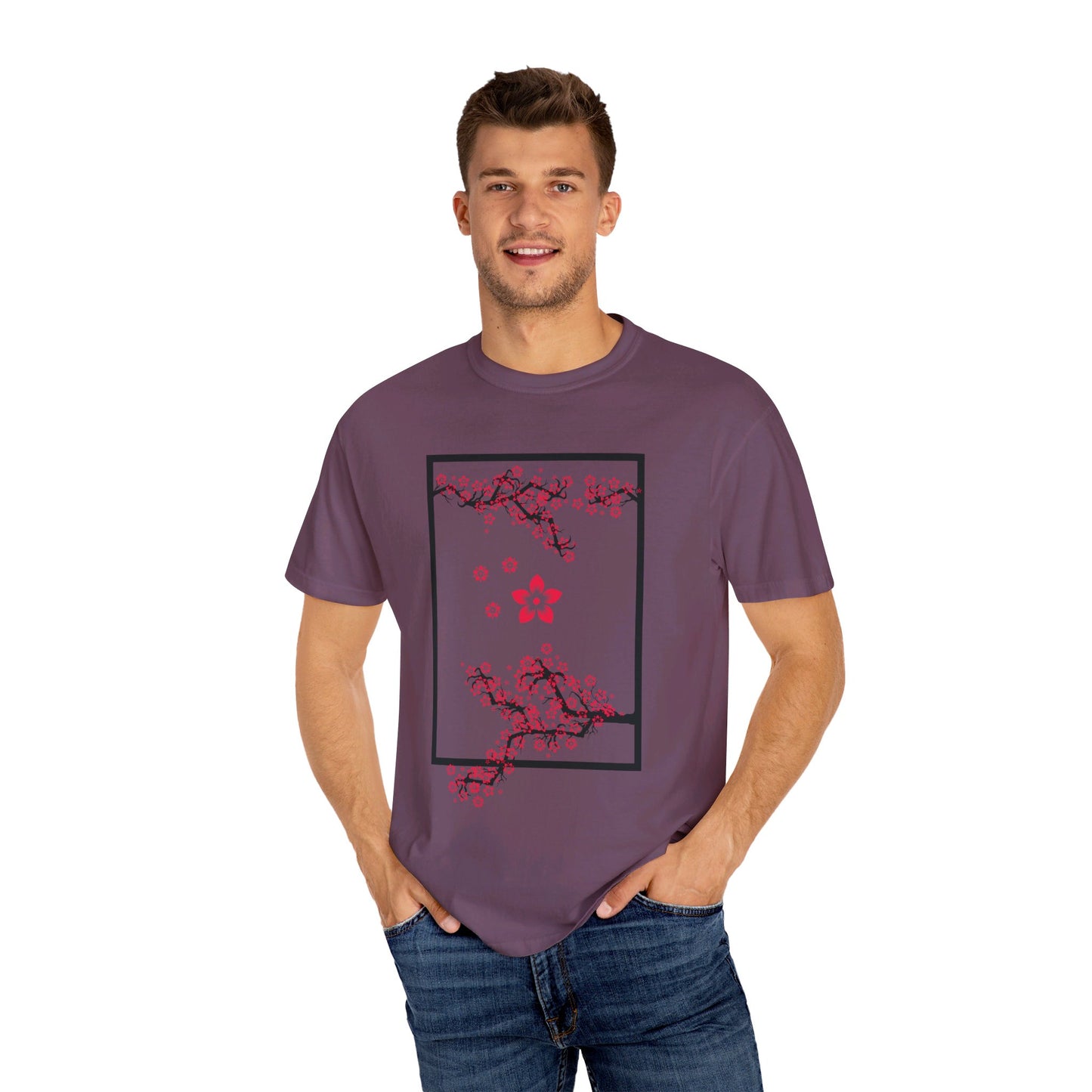 Red Sakura t-shirt