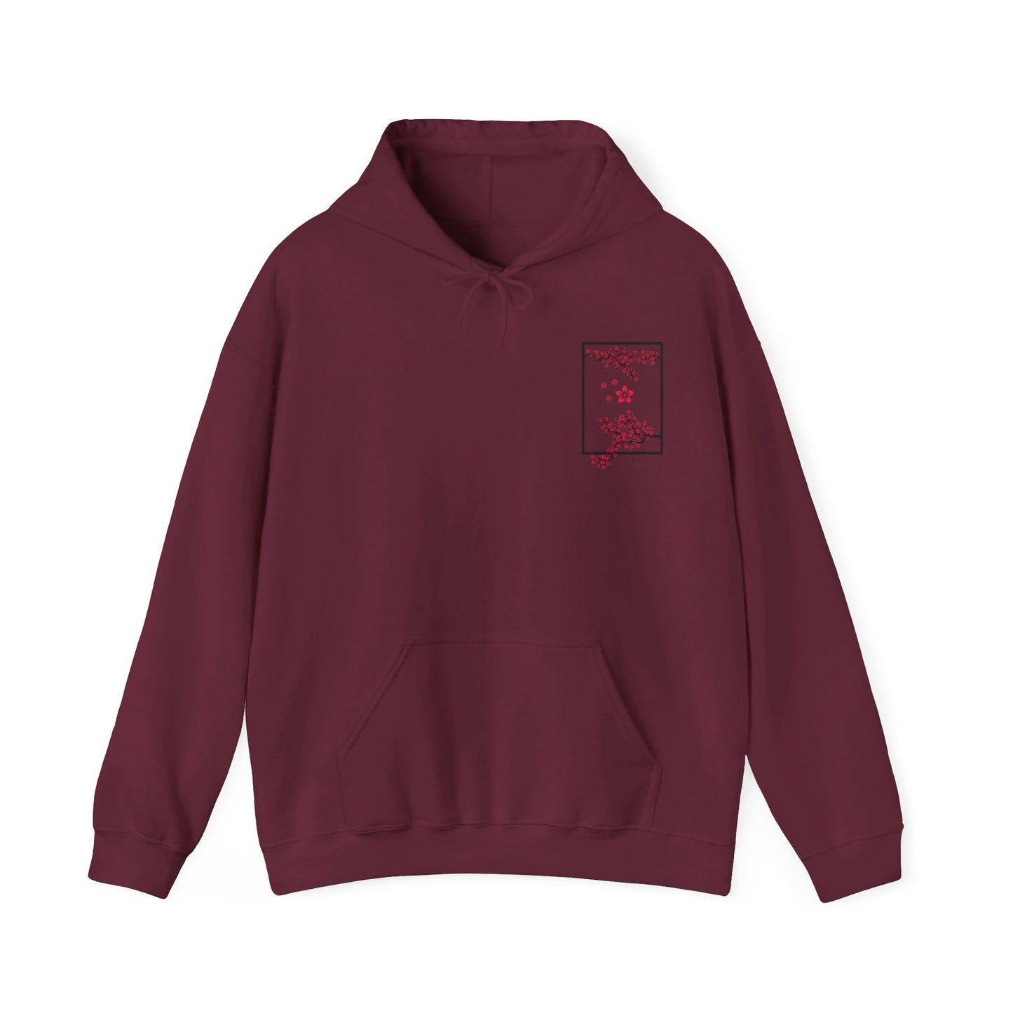 Red Sakura hoodie