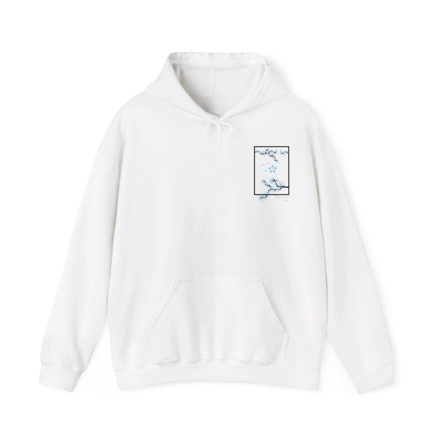 Blue Sakura hoodie