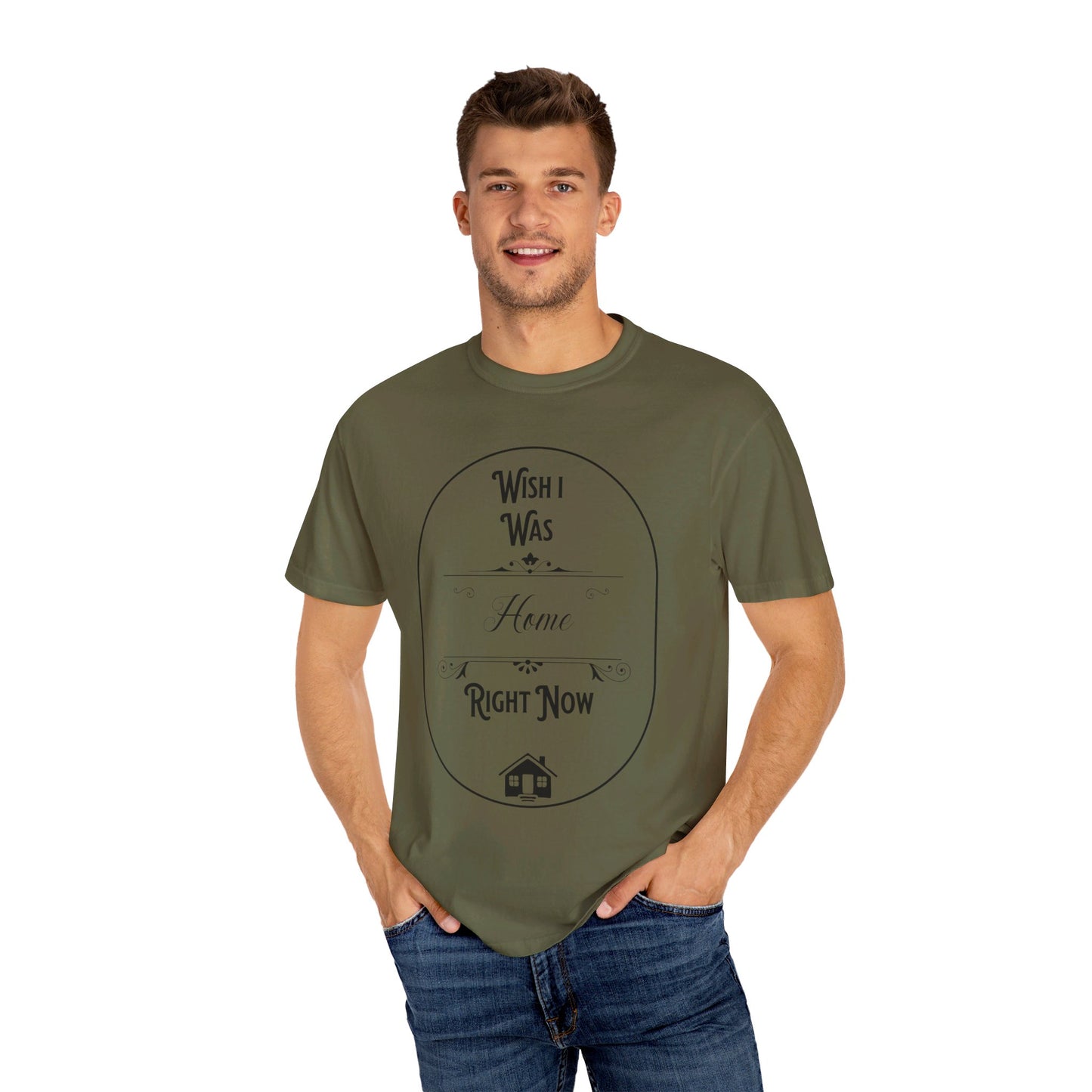 Wish I was home right now t-shirt