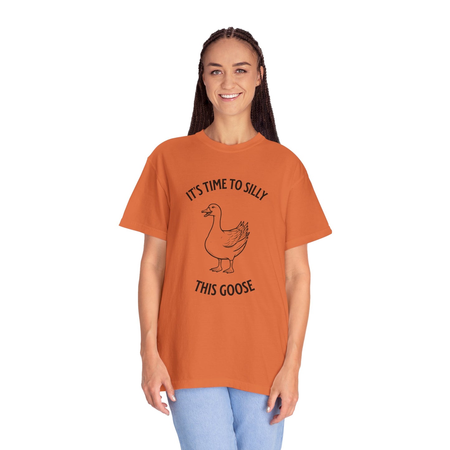 It's Time to Silly This Goose T-Shirt — Funny Goose Graphic Tee