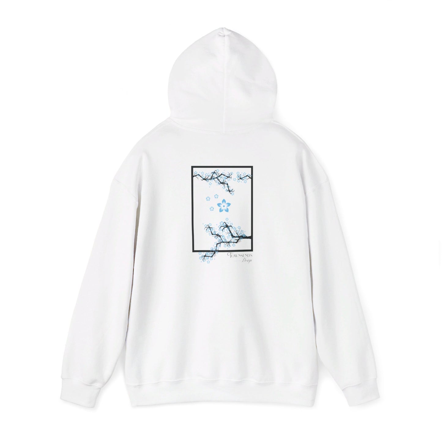 Blue Sakura hoodie