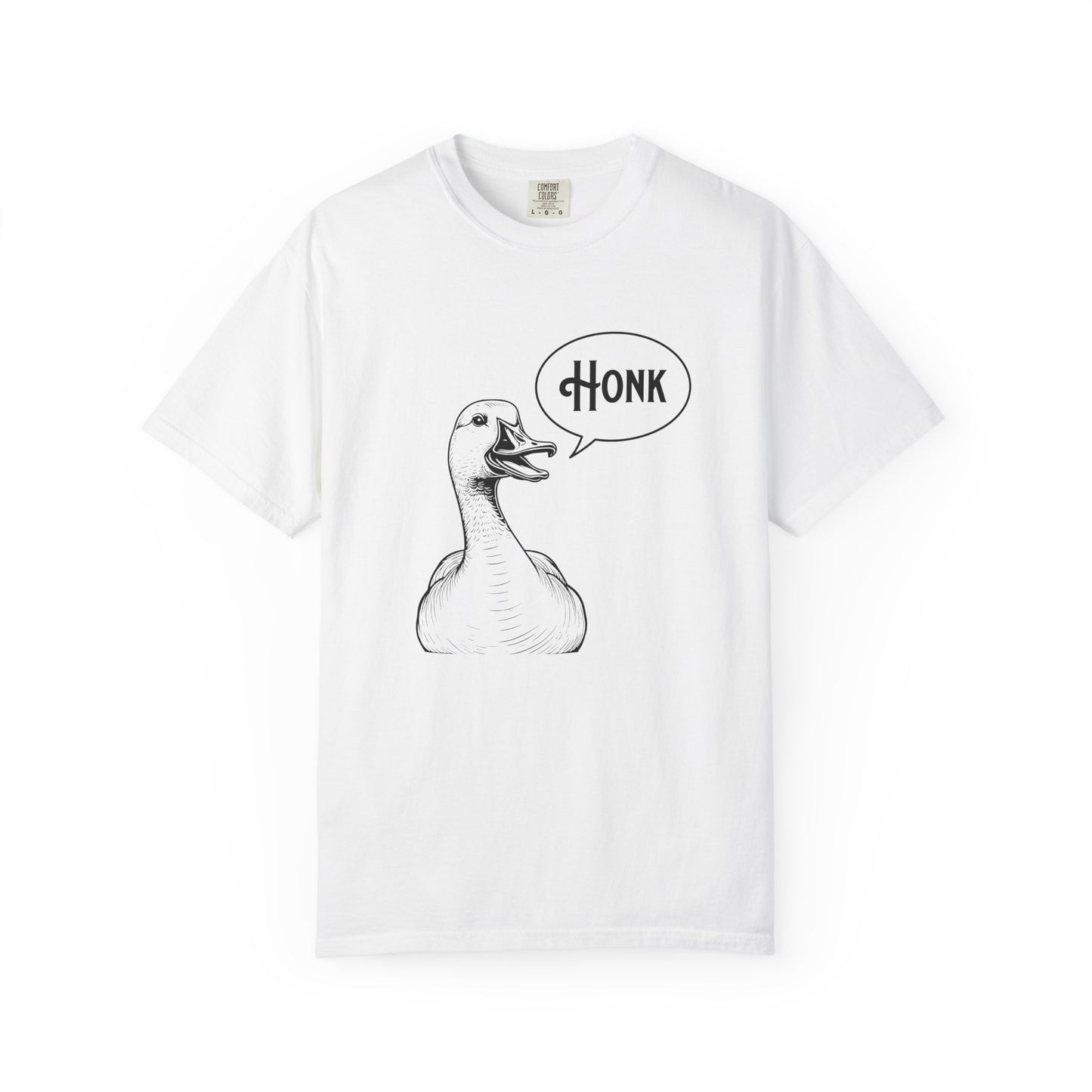 Honk Goose T‑Shirt — Vintage Sketch Duck Illustration Tee