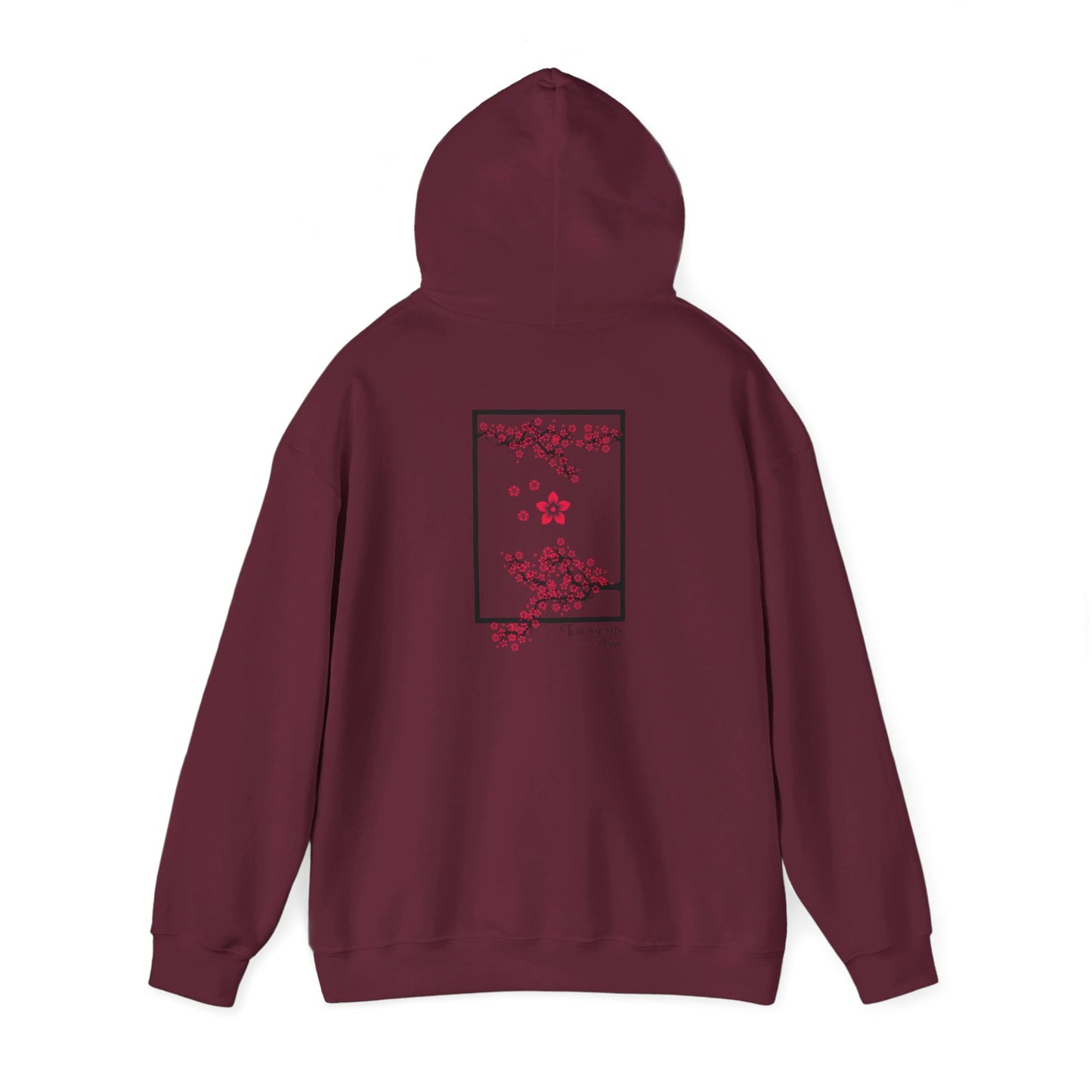 Red Sakura hoodie