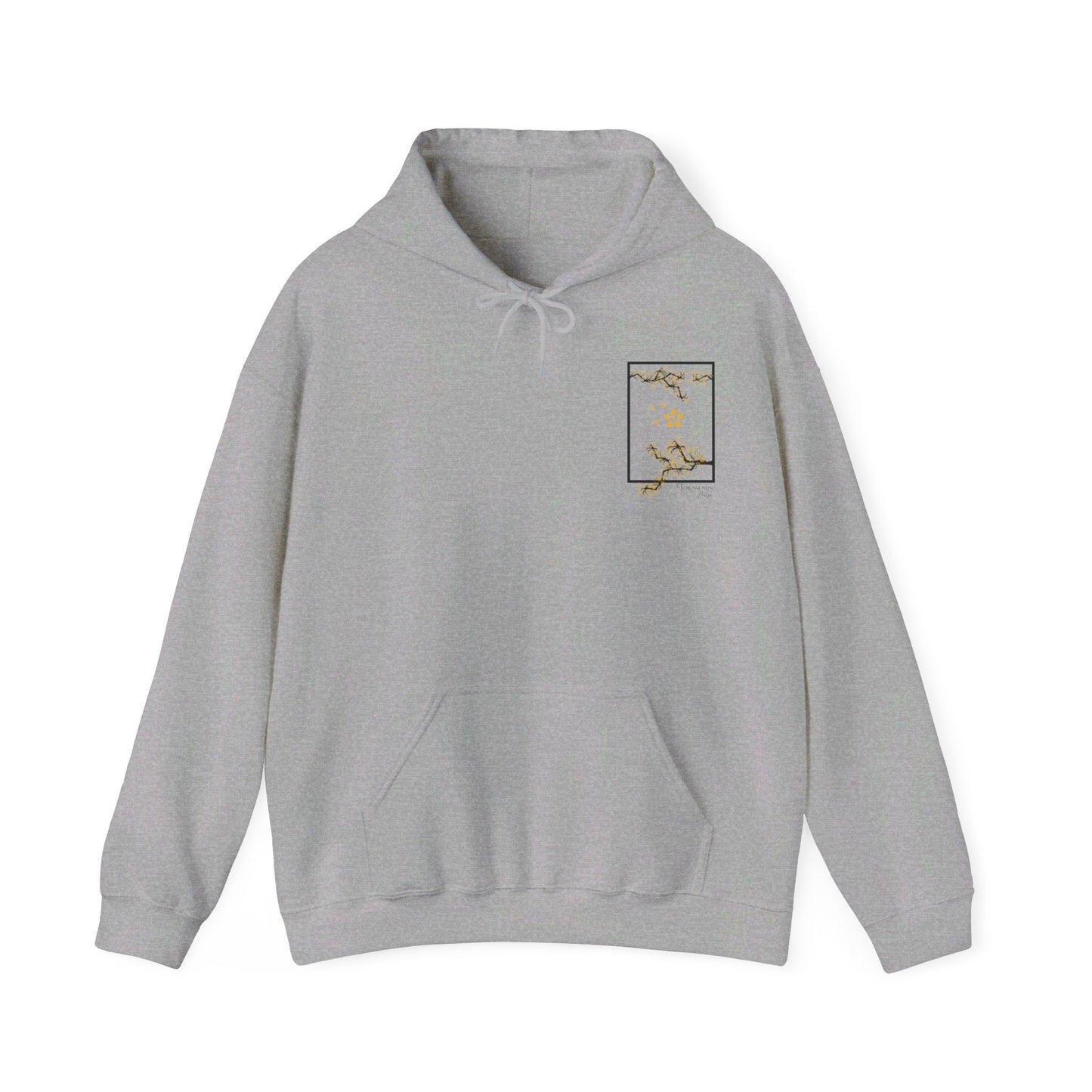 Gold Sakura hoodie