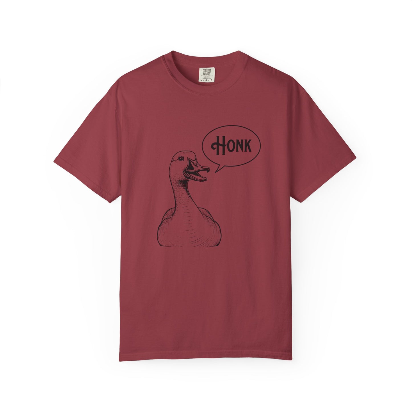 Honk Goose T‑Shirt — Vintage Sketch Duck Illustration Tee