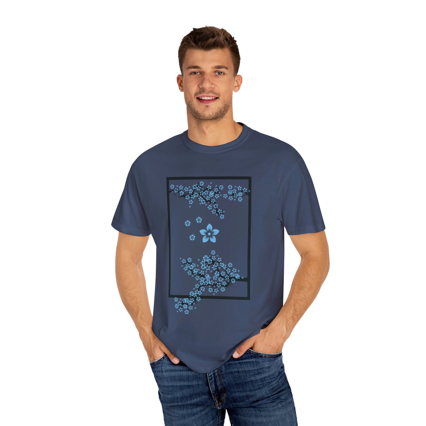 Blue Sakura t-shirt