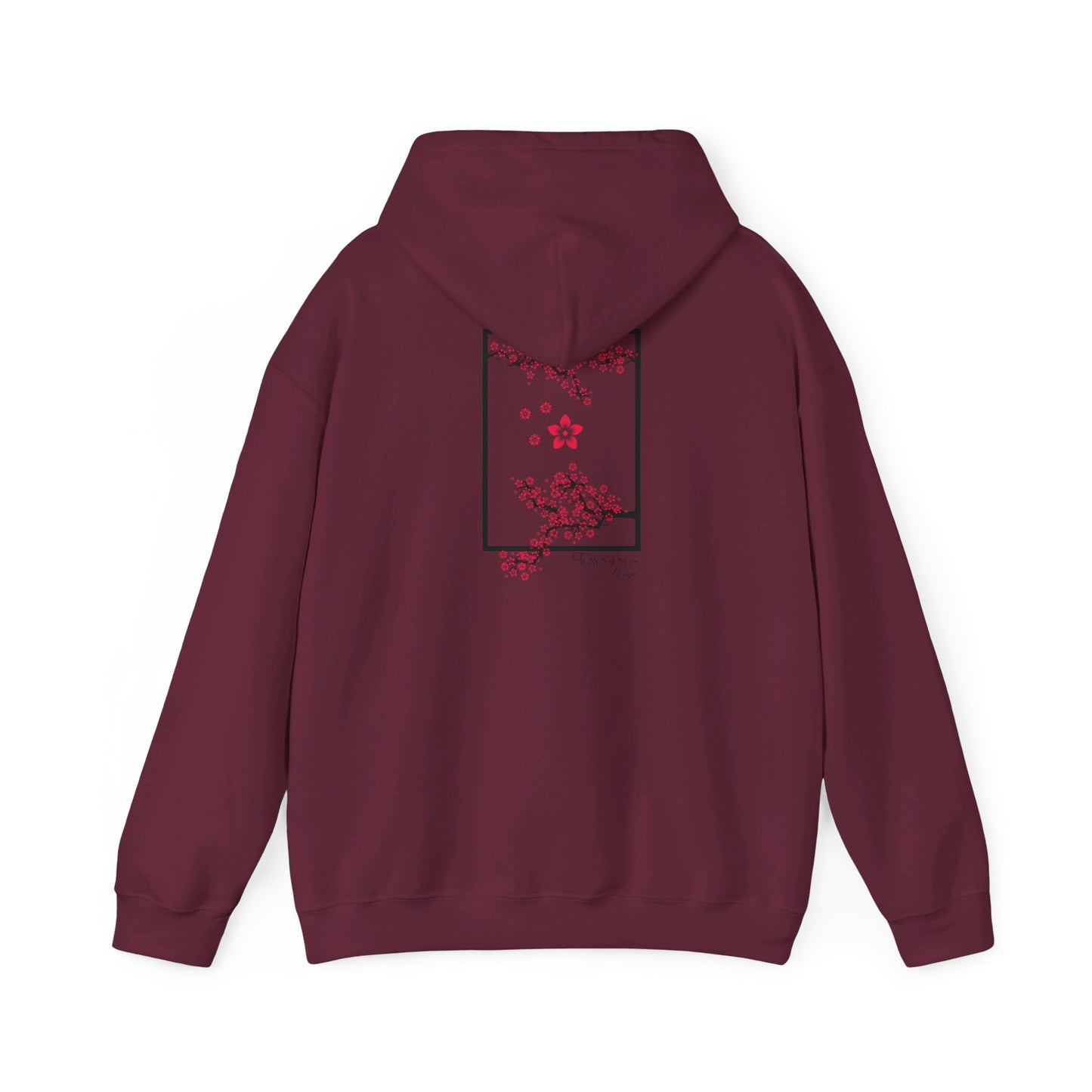 Red Sakura hoodie