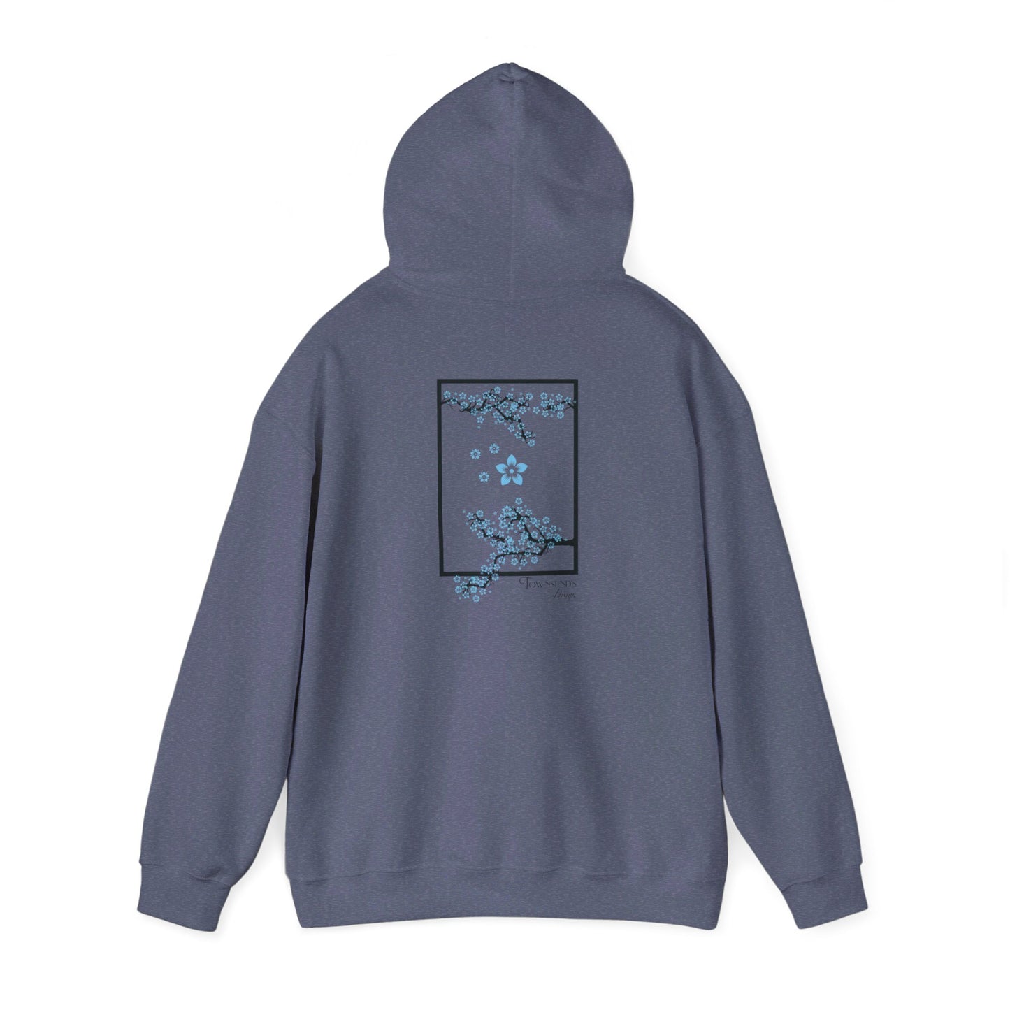 Blue Sakura hoodie