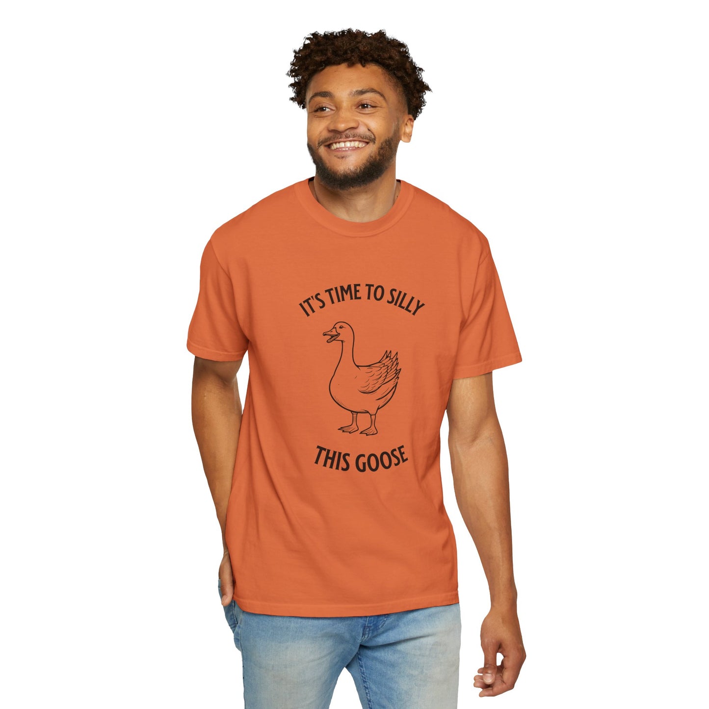It's Time to Silly This Goose T-Shirt — Funny Goose Graphic Tee