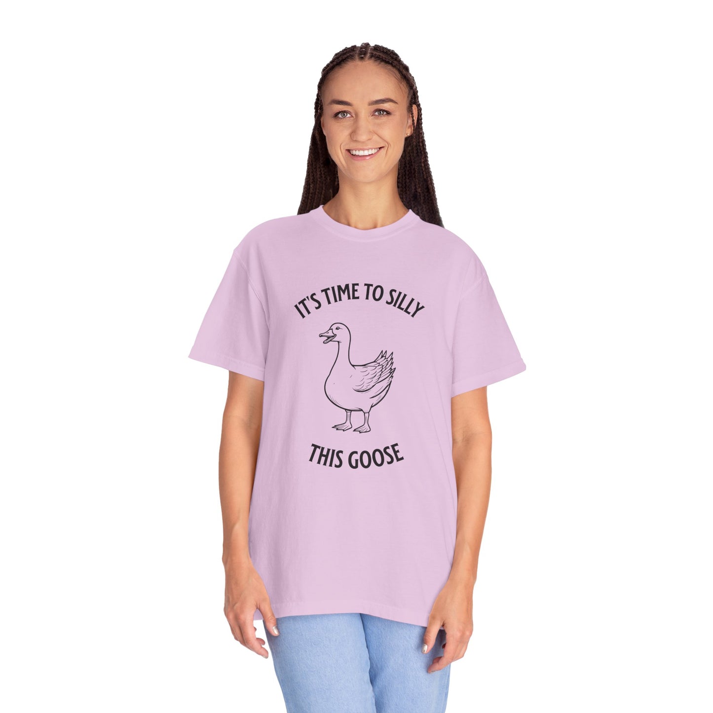 It's Time to Silly This Goose T-Shirt — Funny Goose Graphic Tee