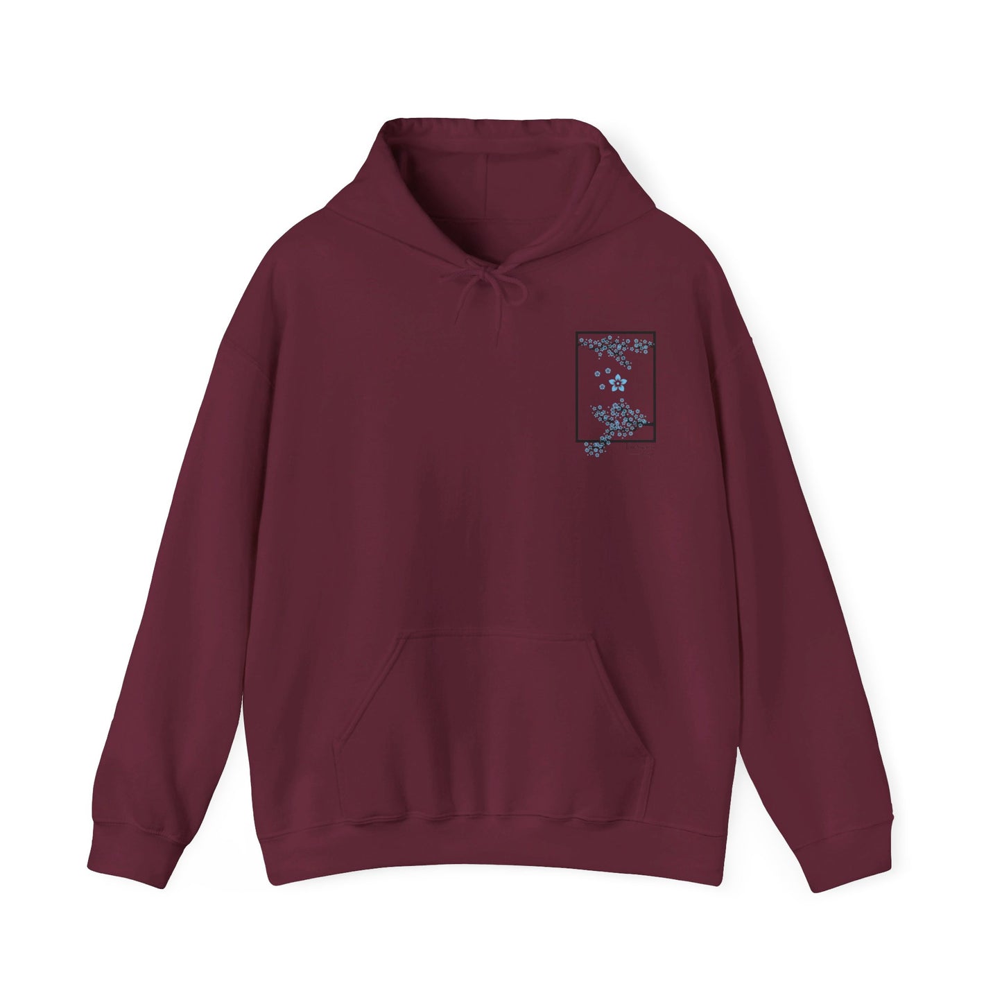 Blue Sakura hoodie