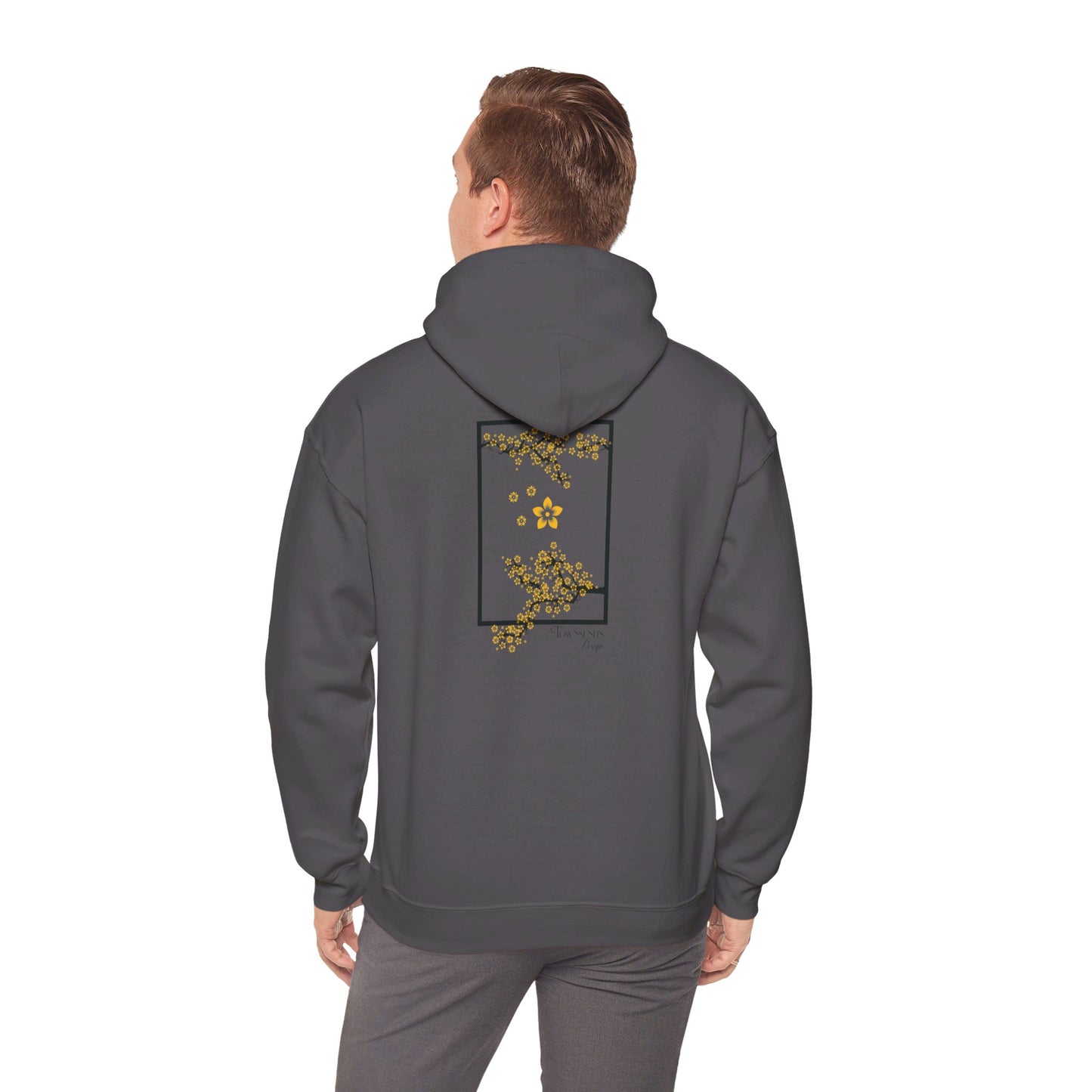 Gold Sakura hoodie