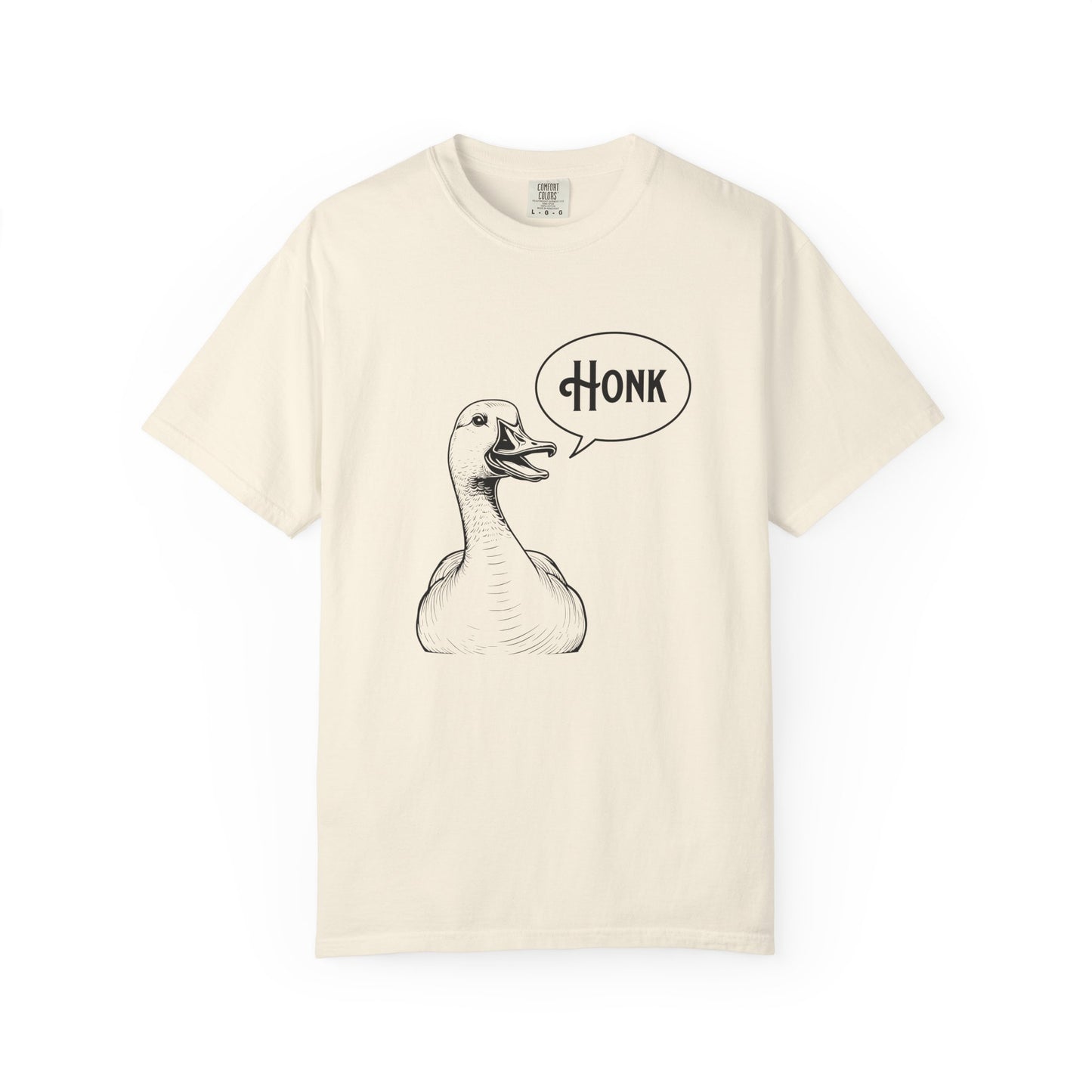 Honk Goose T‑Shirt — Vintage Sketch Duck Illustration Tee