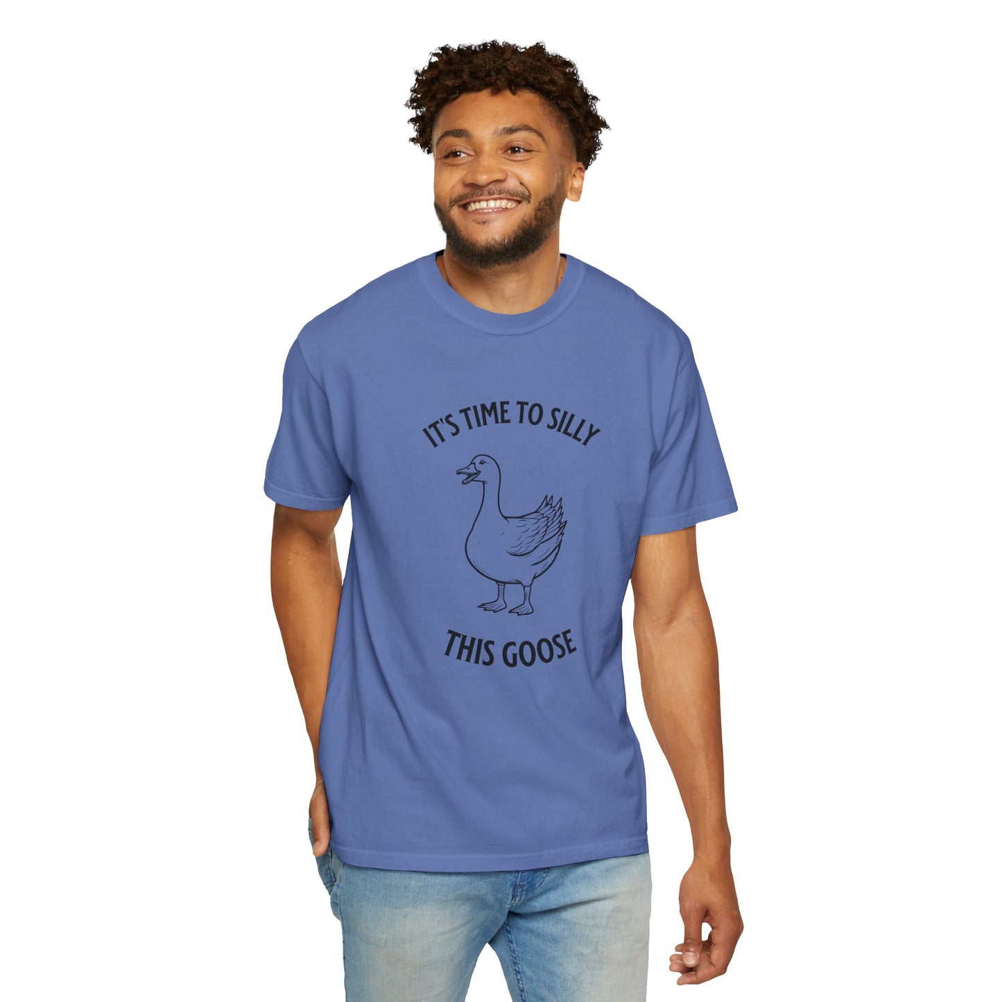 It's Time to Silly This Goose T-Shirt — Funny Goose Graphic Tee