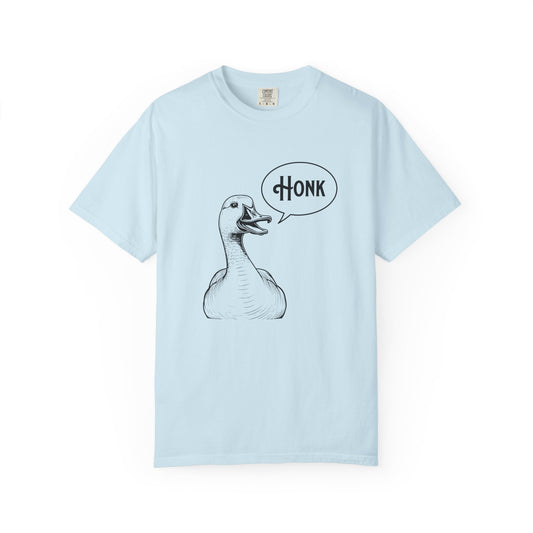 Honk Goose T‑Shirt — Vintage Sketch Duck Illustration Tee