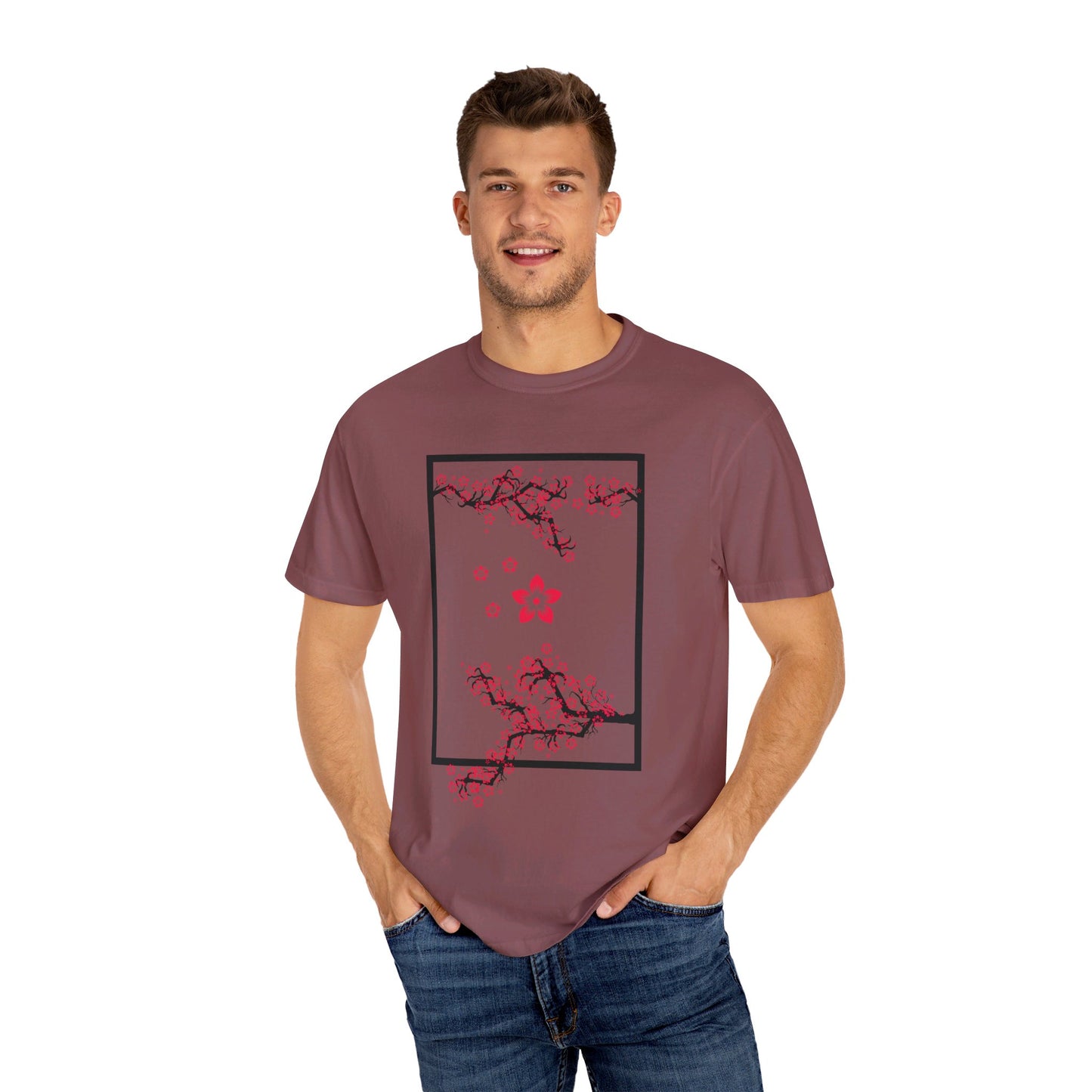 Red Sakura t-shirt