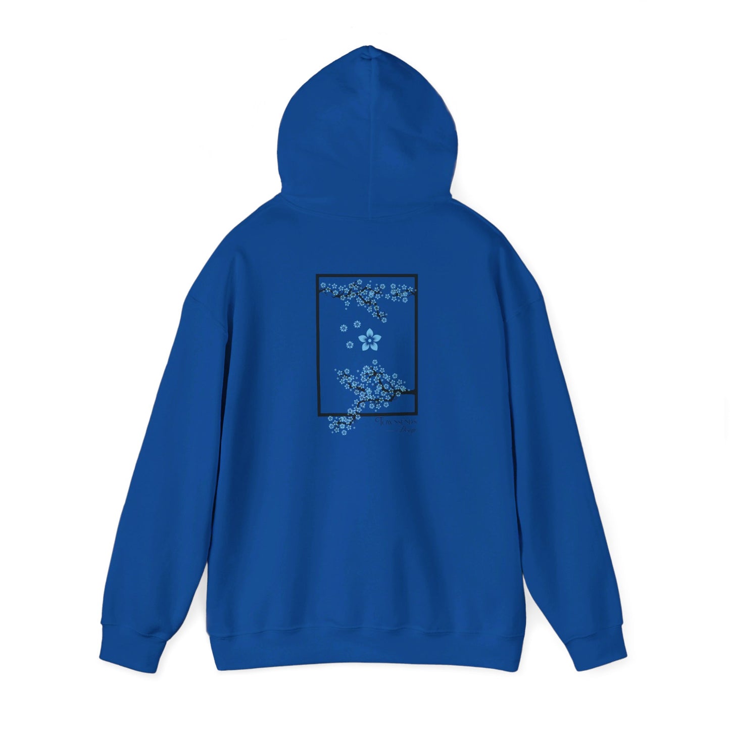 Blue Sakura hoodie