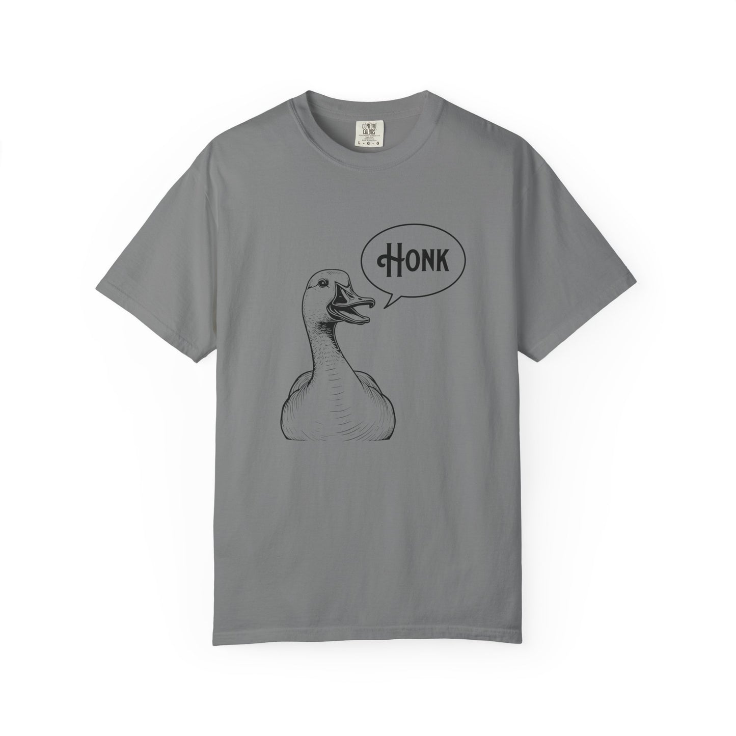Honk Goose T‑Shirt — Vintage Sketch Duck Illustration Tee